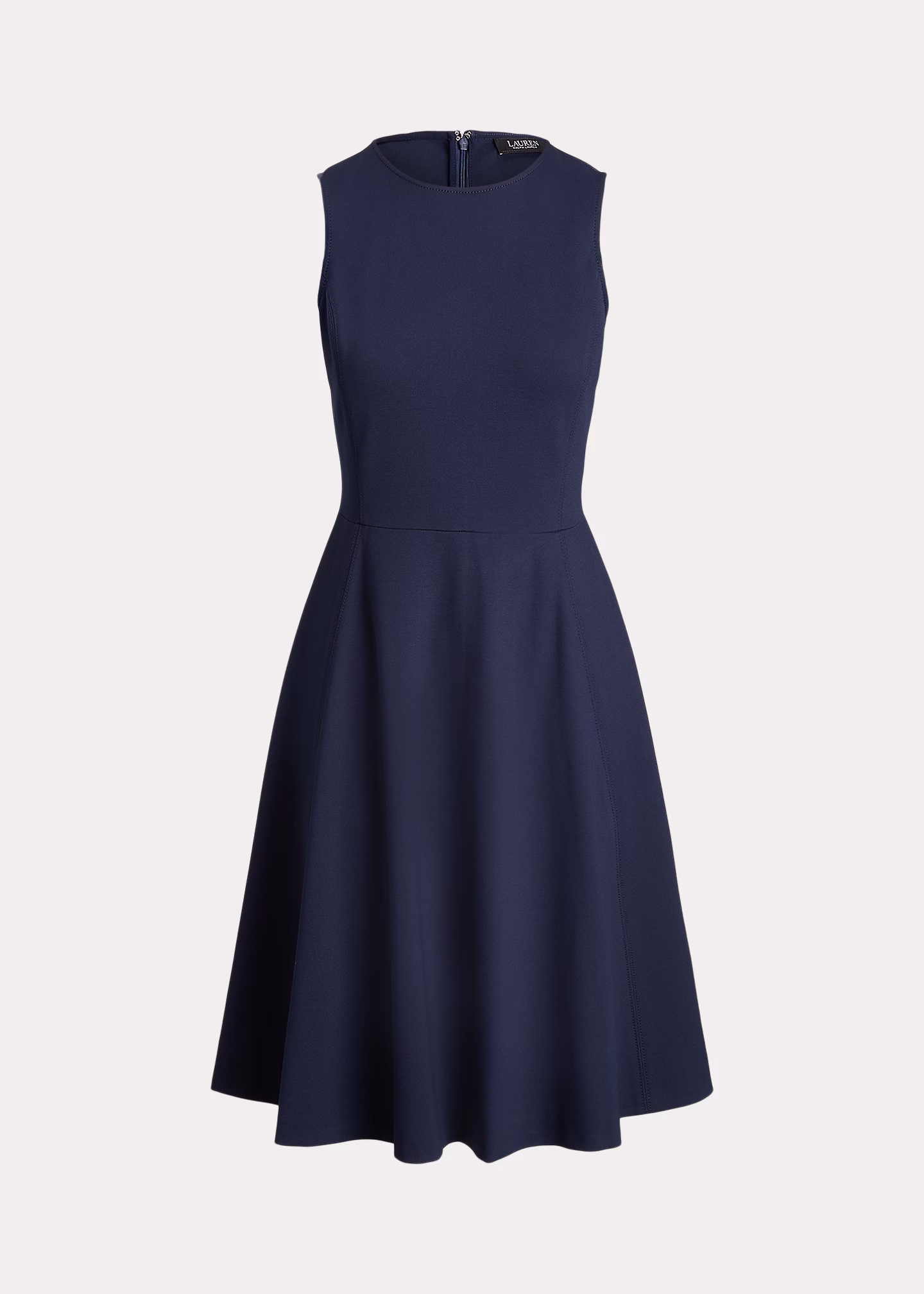 Ausgestelltes Kleid aus Ponté - RALPH LAUREN OUTLET