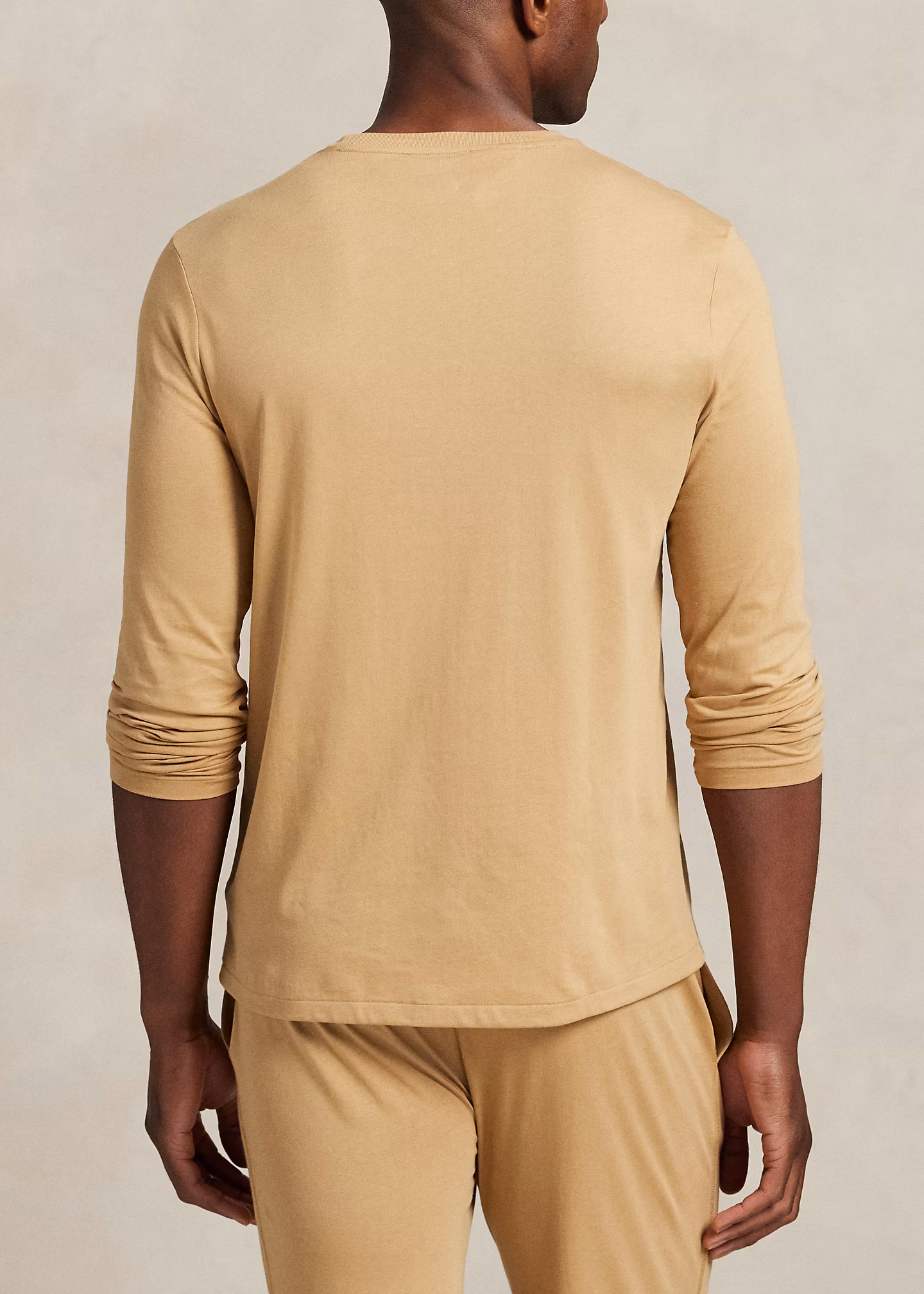 Baumwolljersey-Nachthemd mit Logo - RALPH LAUREN OUTLET