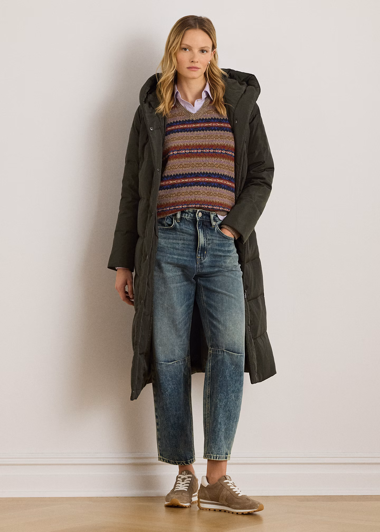 Daunen-Puffermantel mit Kapuze - RALPH LAUREN OUTLET