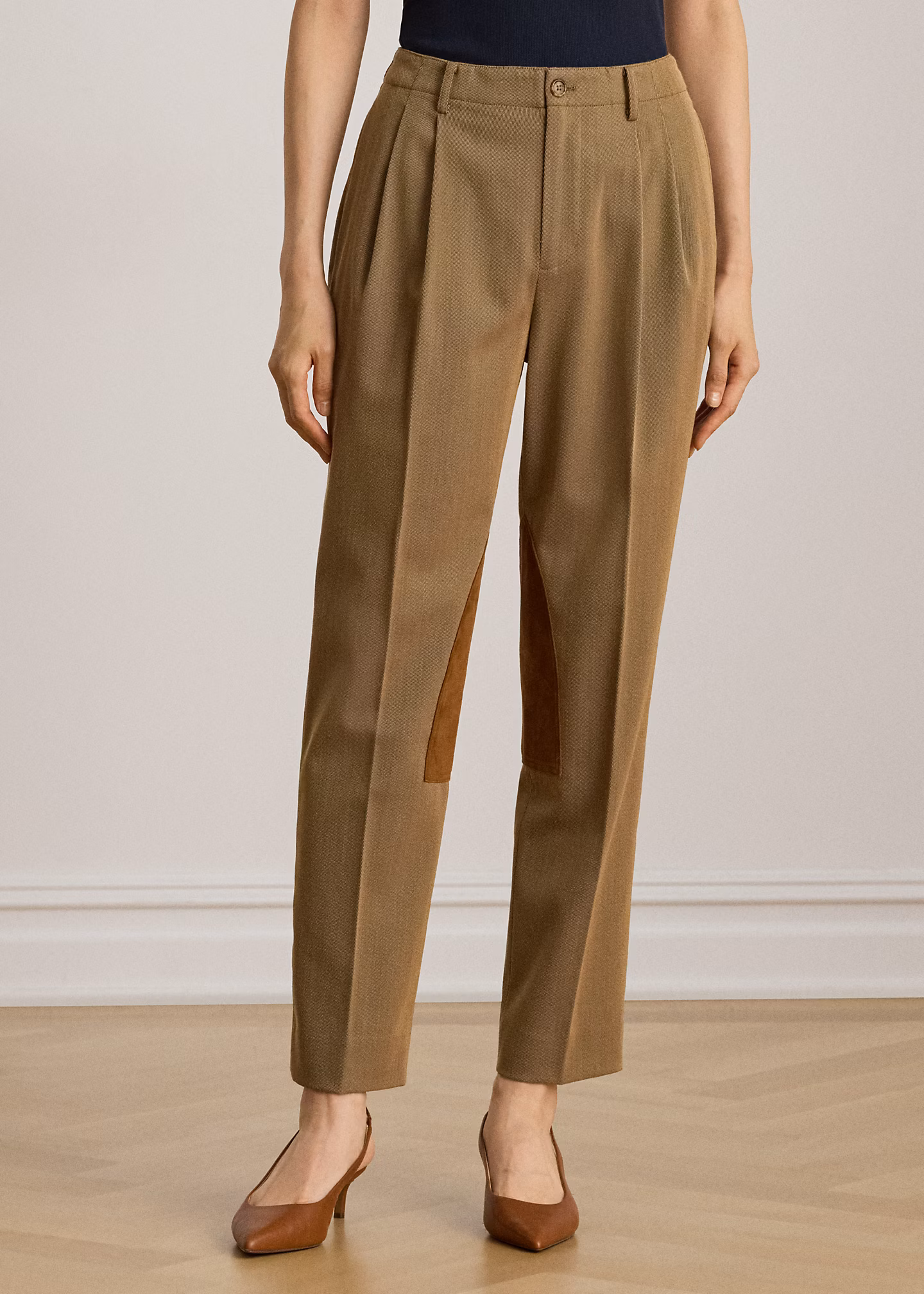 Bi-Stretch-Reithose mit Wildlederbesatz - RALPH LAUREN OUTLET
