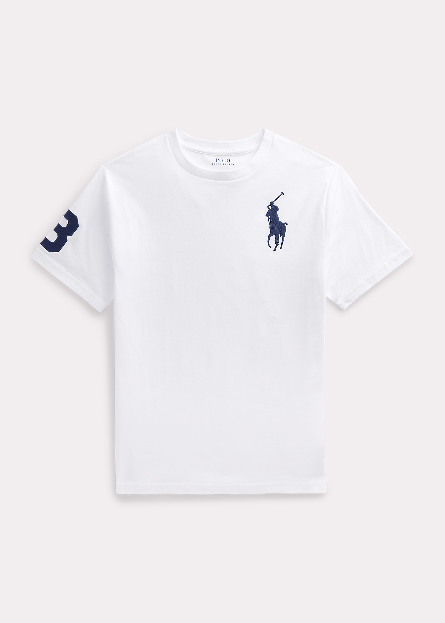 T-Shirt aus Baumwolljersey mit Big Pony - RALPH LAUREN OUTLET