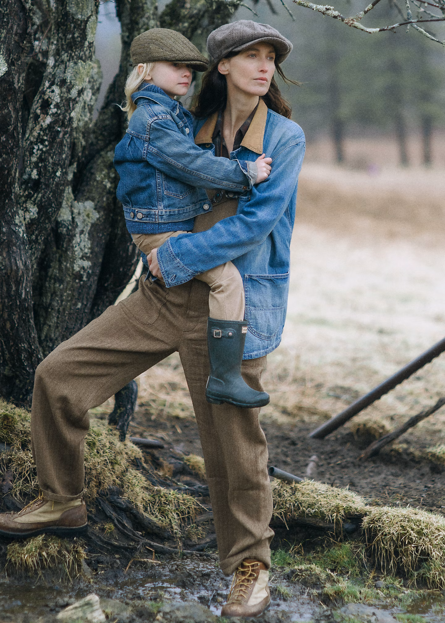 Wollmisch-Overall mit Fischgratmuster - RALPH LAUREN OUTLET