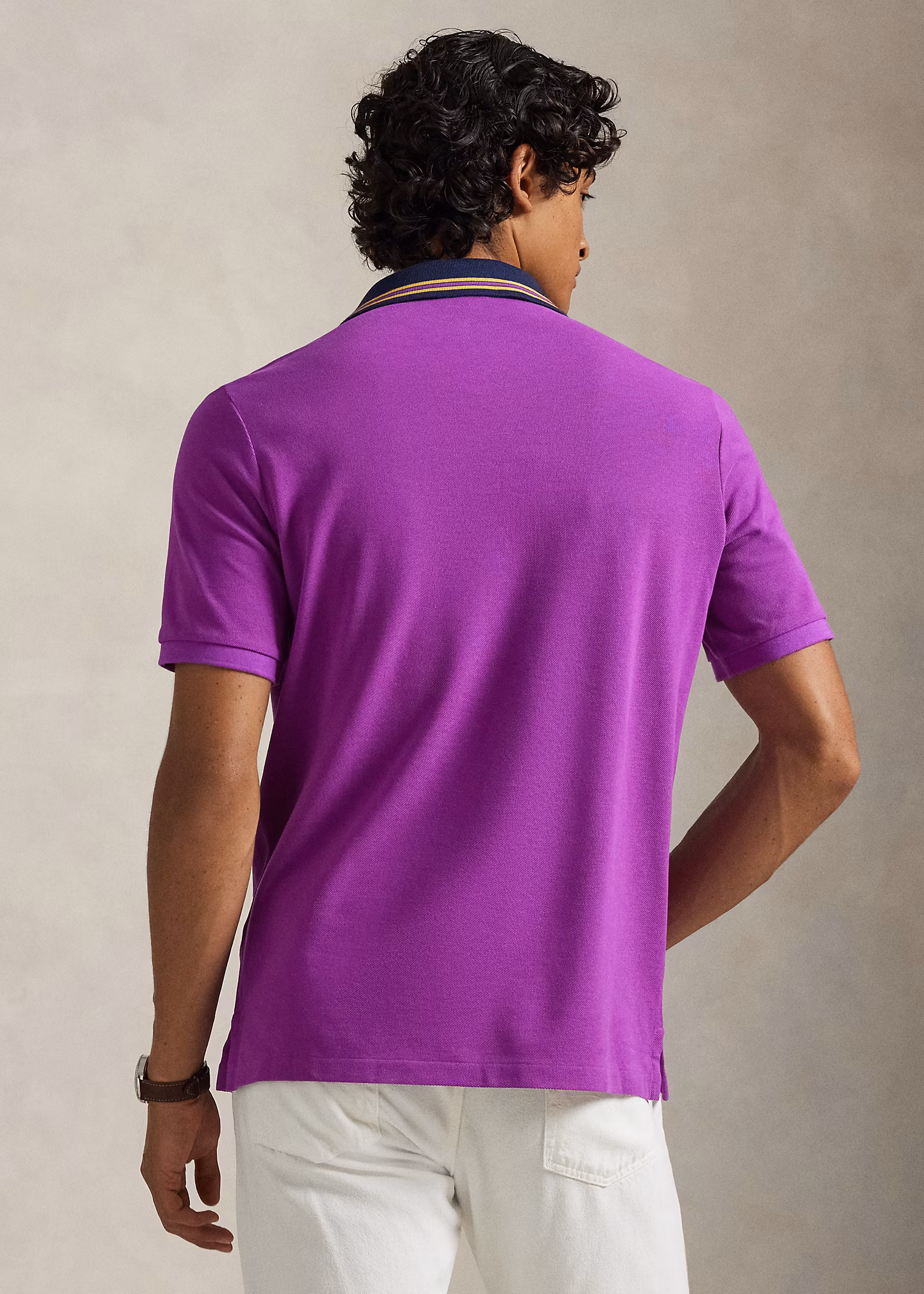 Classic-Fit Piqué-Poloshirt mit Wappen - RALPH LAUREN OUTLET