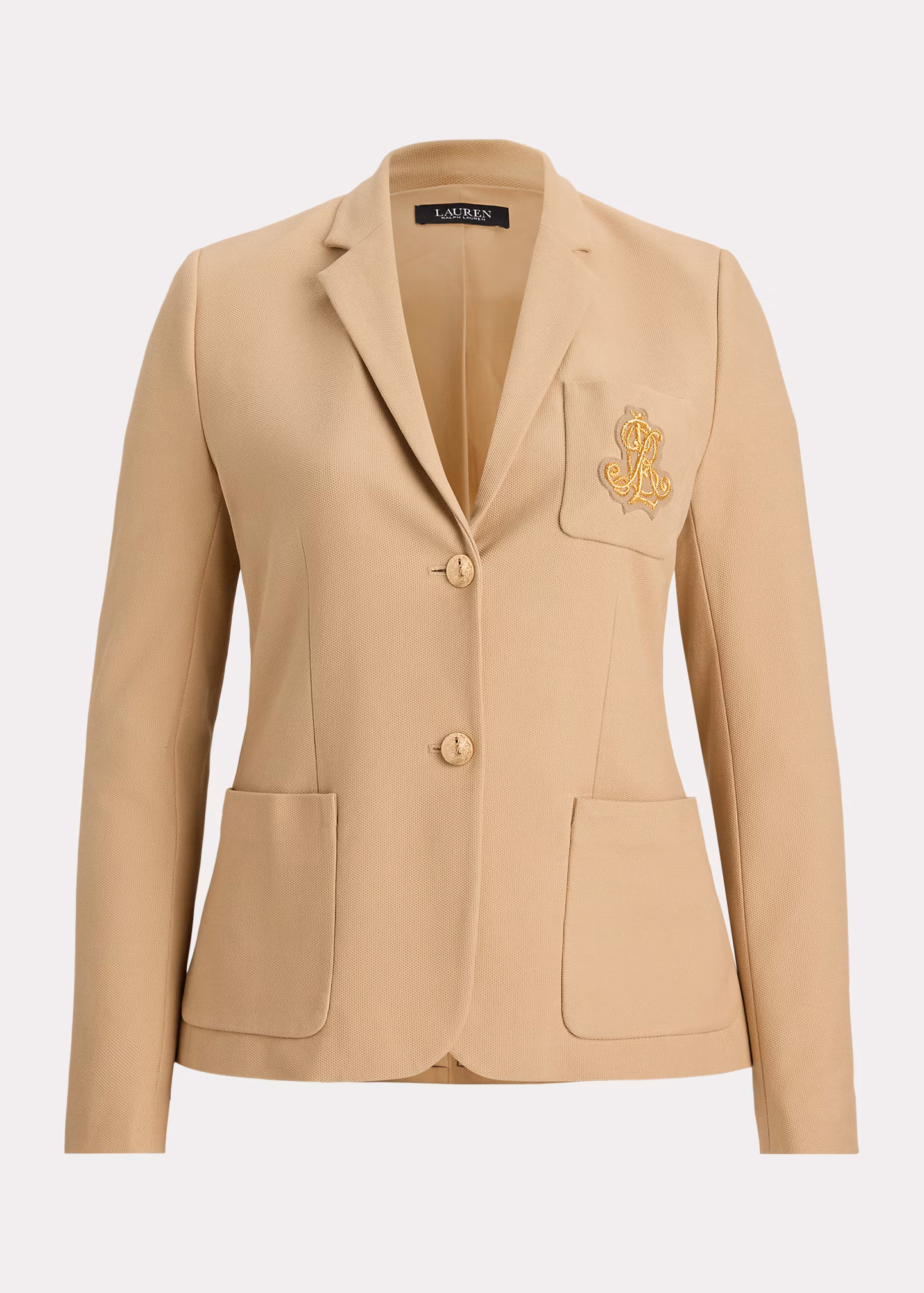Jacquardblazer mit Bouillonstickerei - RALPH LAUREN OUTLET