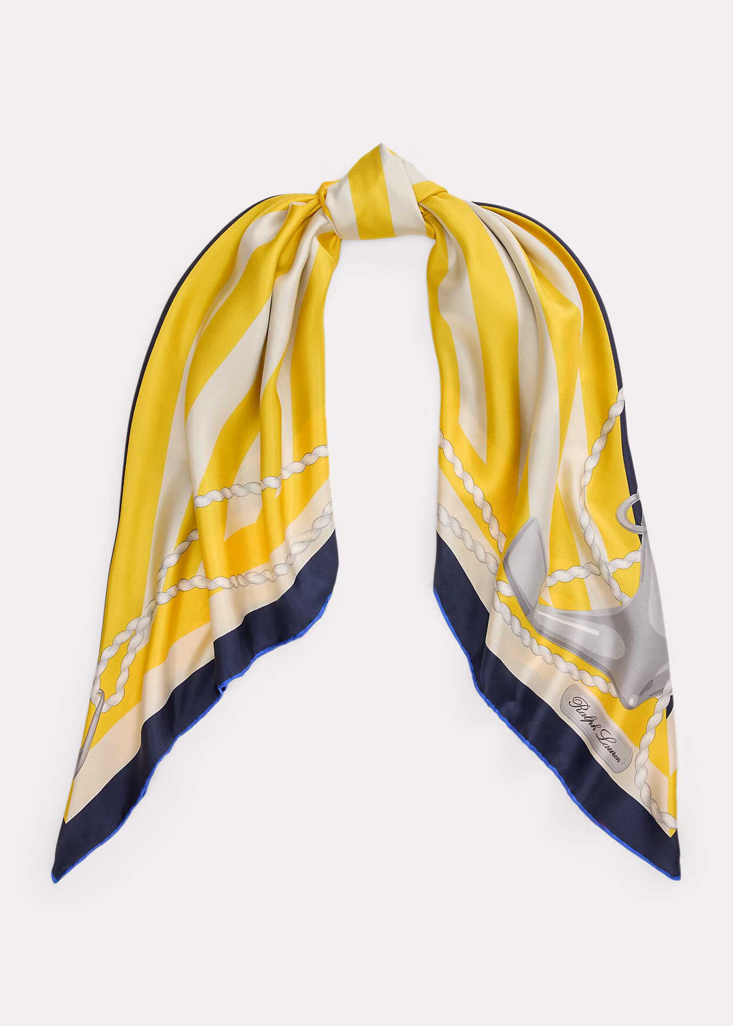 Seidentwilltuch mit Streifen - RALPH LAUREN OUTLET