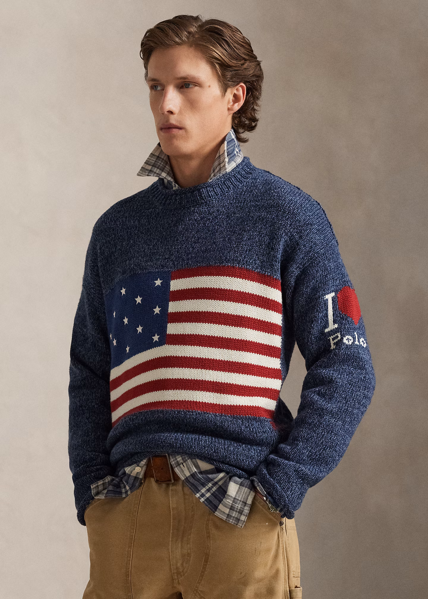 Pullover mit „I Heart Polo“-Grafik - RALPH LAUREN OUTLET