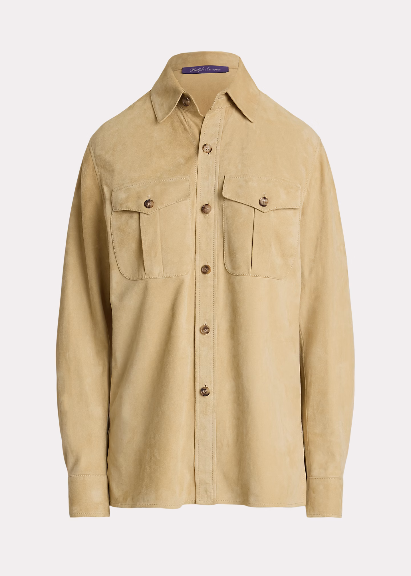 Hemd Landry aus Lammwildleder - RALPH LAUREN OUTLET