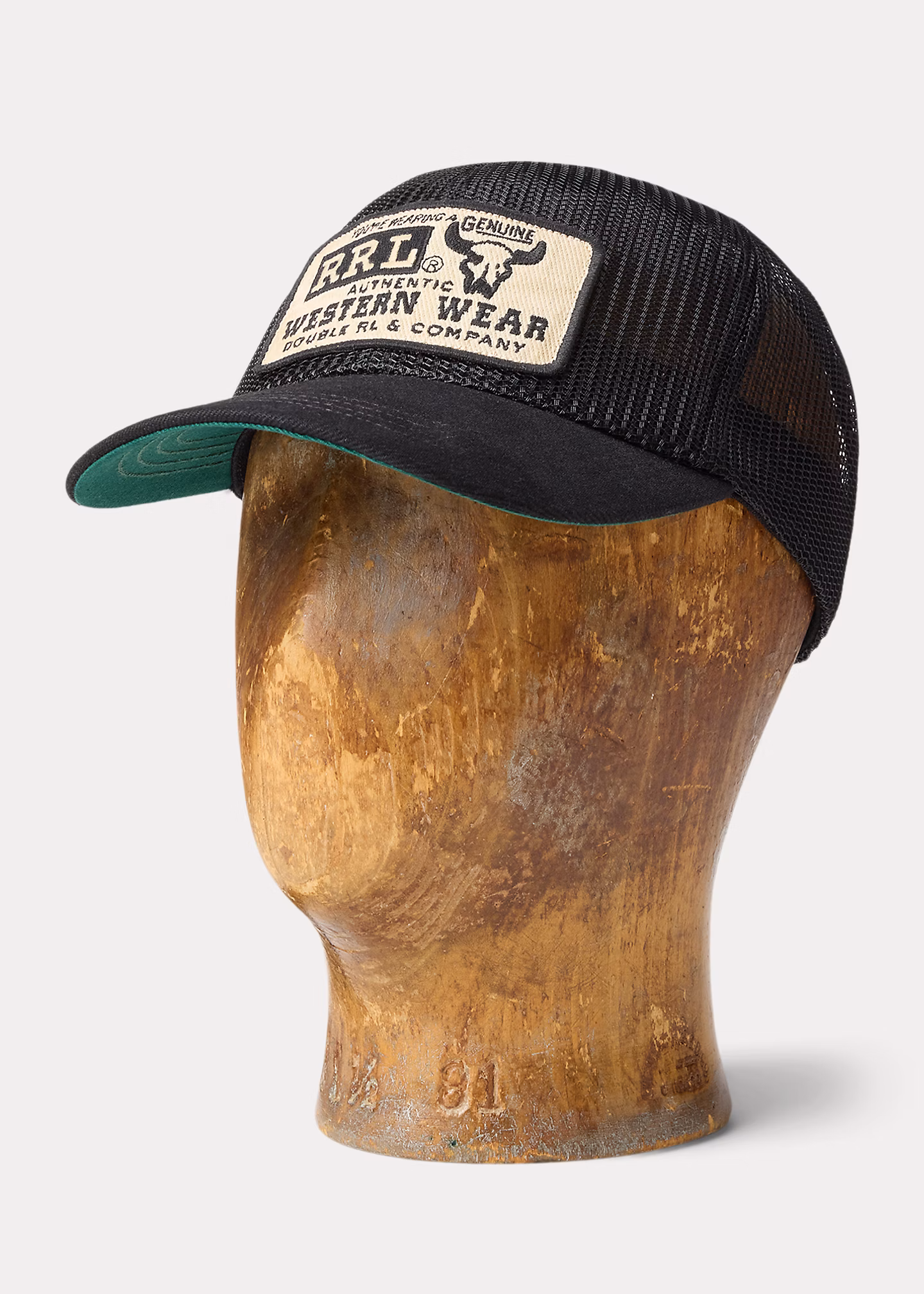 Truckerkappe aus Mesh mit Denimschirm - RALPH LAUREN OUTLET