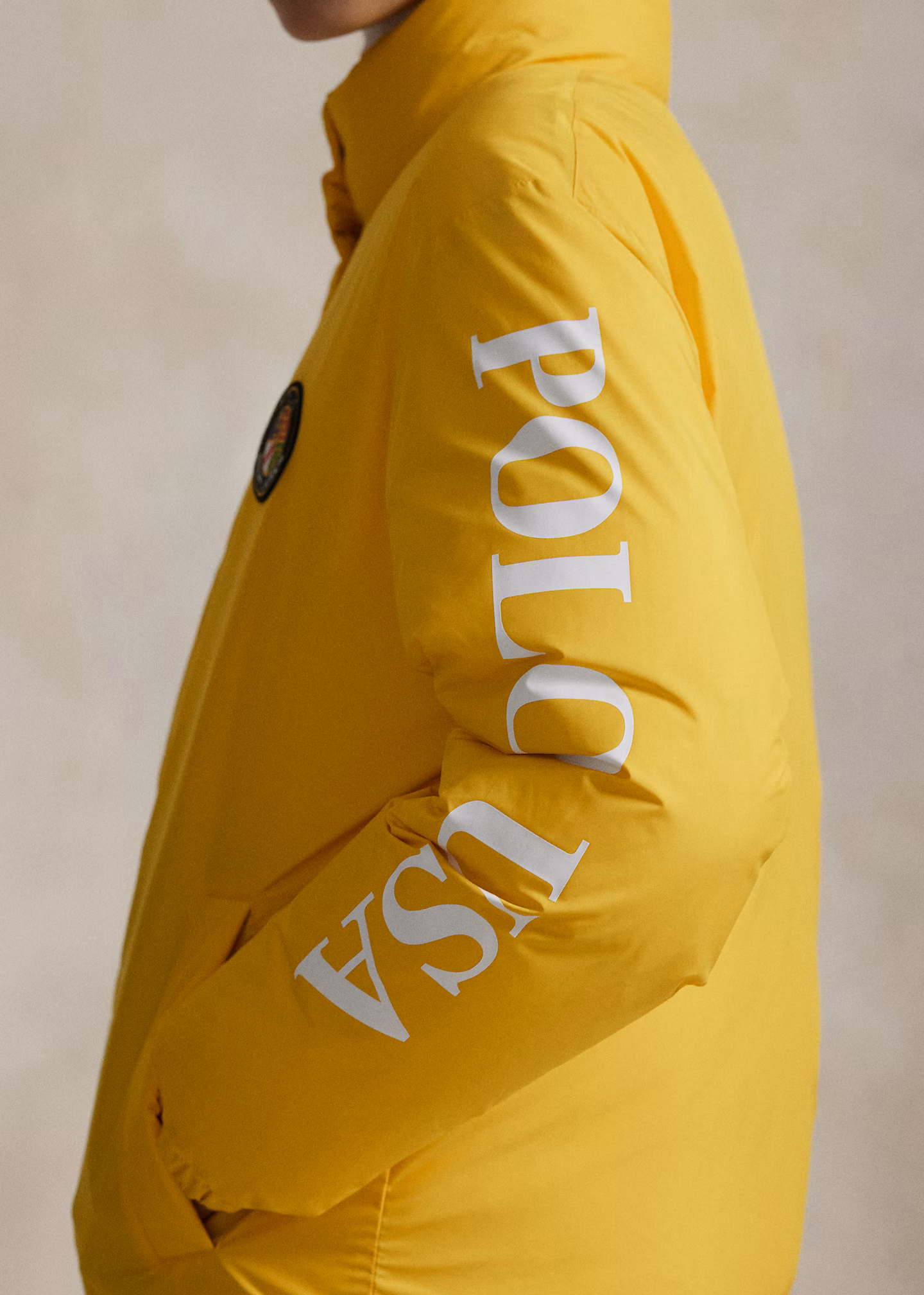 Daunengefüllte Pufferjacke mit Logo - RALPH LAUREN OUTLET