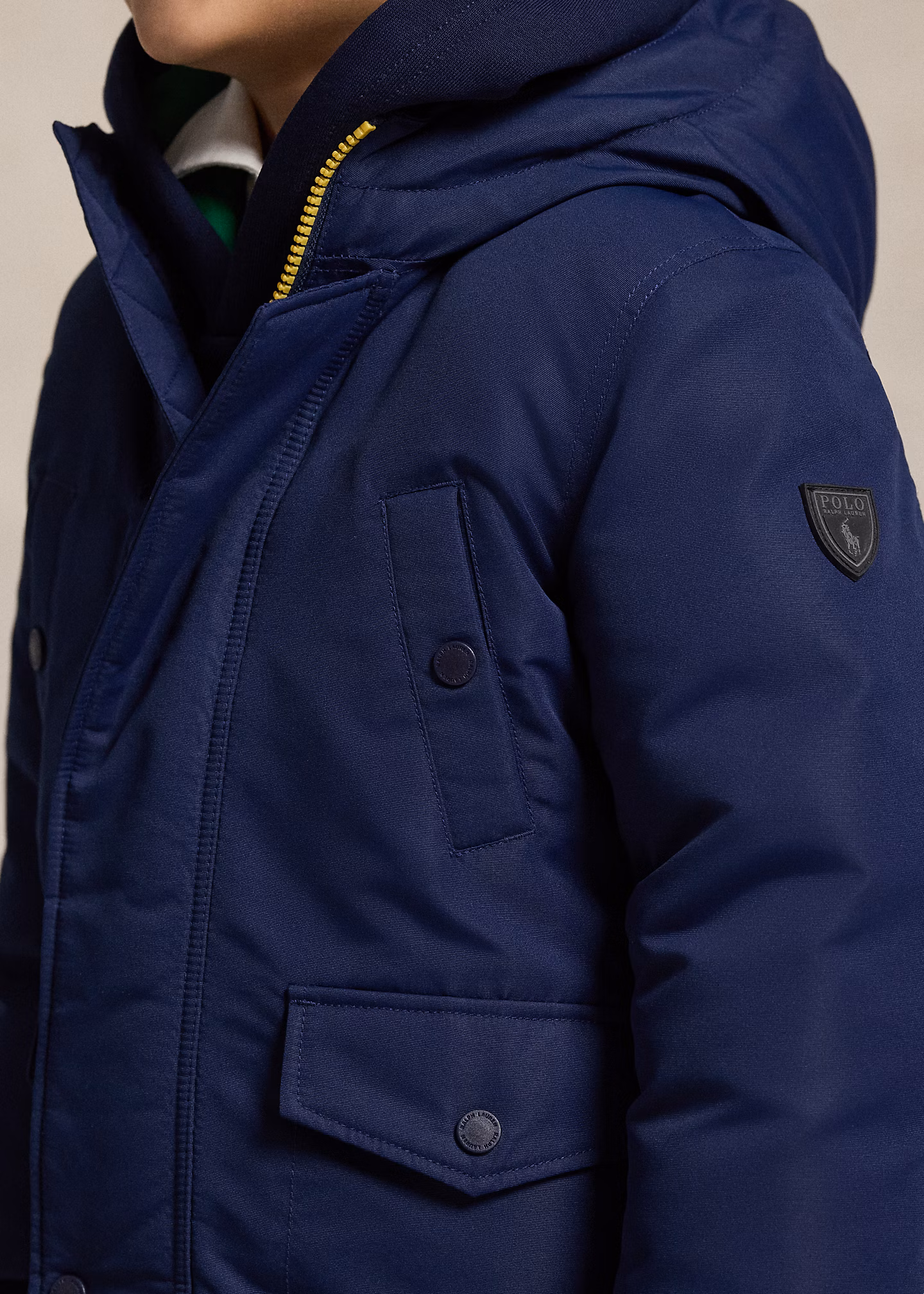 Daunenparka mit Kunstpelzbesatz - RALPH LAUREN OUTLET