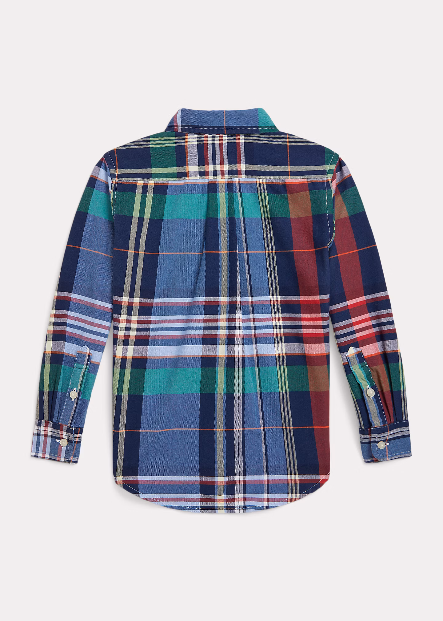 Kariertes Hemd aus Baumwolloxford - RALPH LAUREN OUTLET