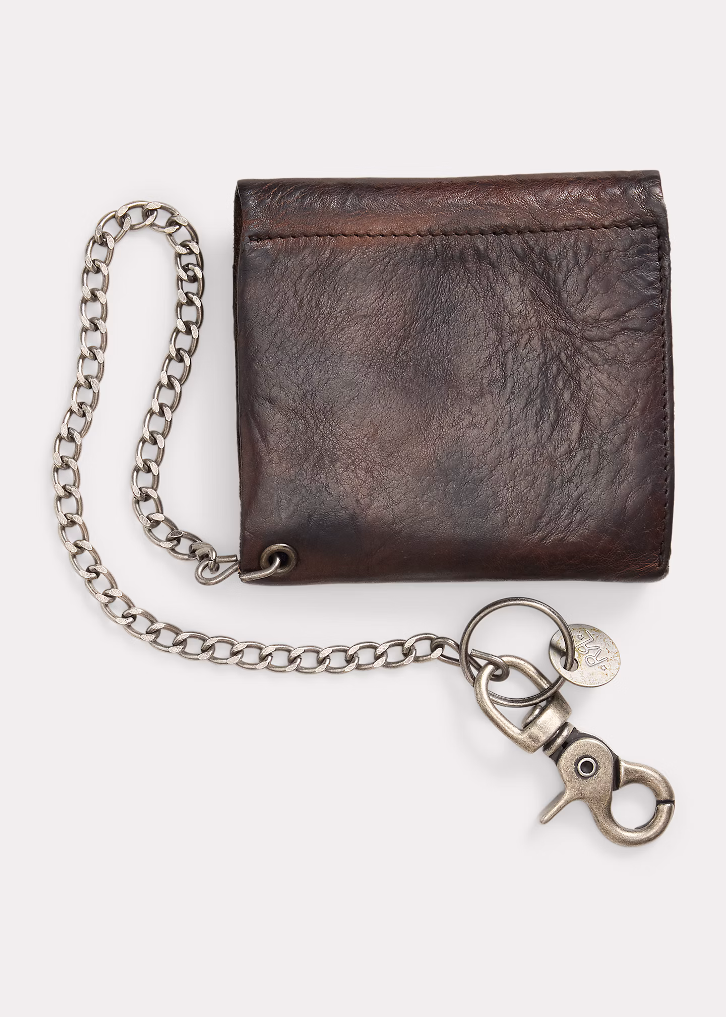 Lederbrieftasche mit Kette - RALPH LAUREN OUTLET