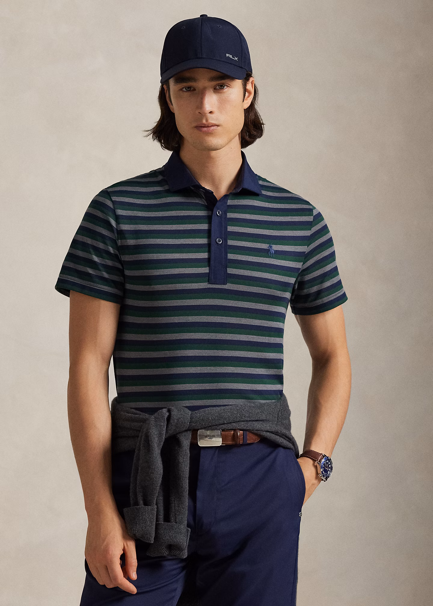 Tailored-Fit Performance-Poloshirt - RALPH LAUREN OUTLET