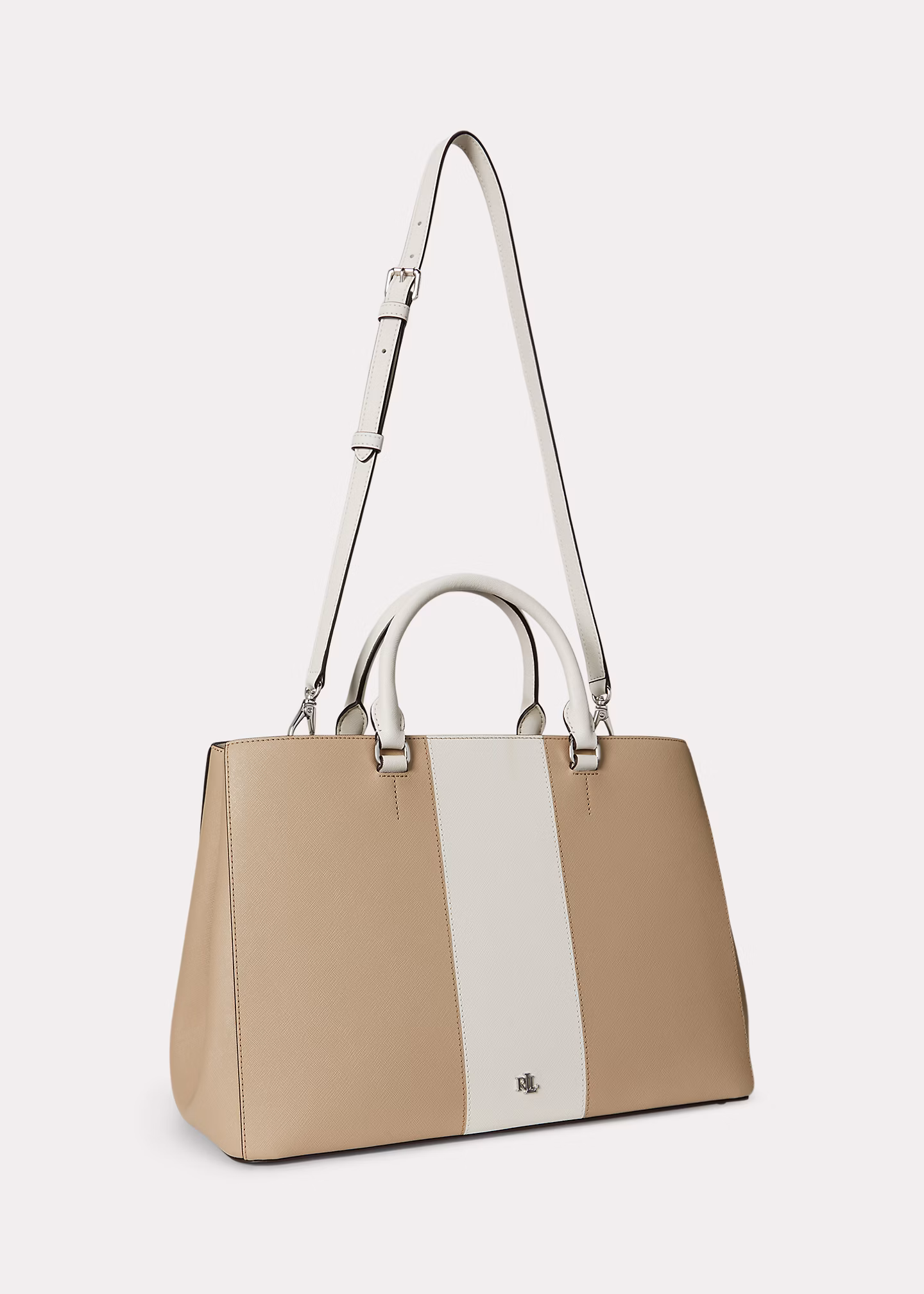 Große Umhängetasche Hanna aus Leder - RALPH LAUREN OUTLET