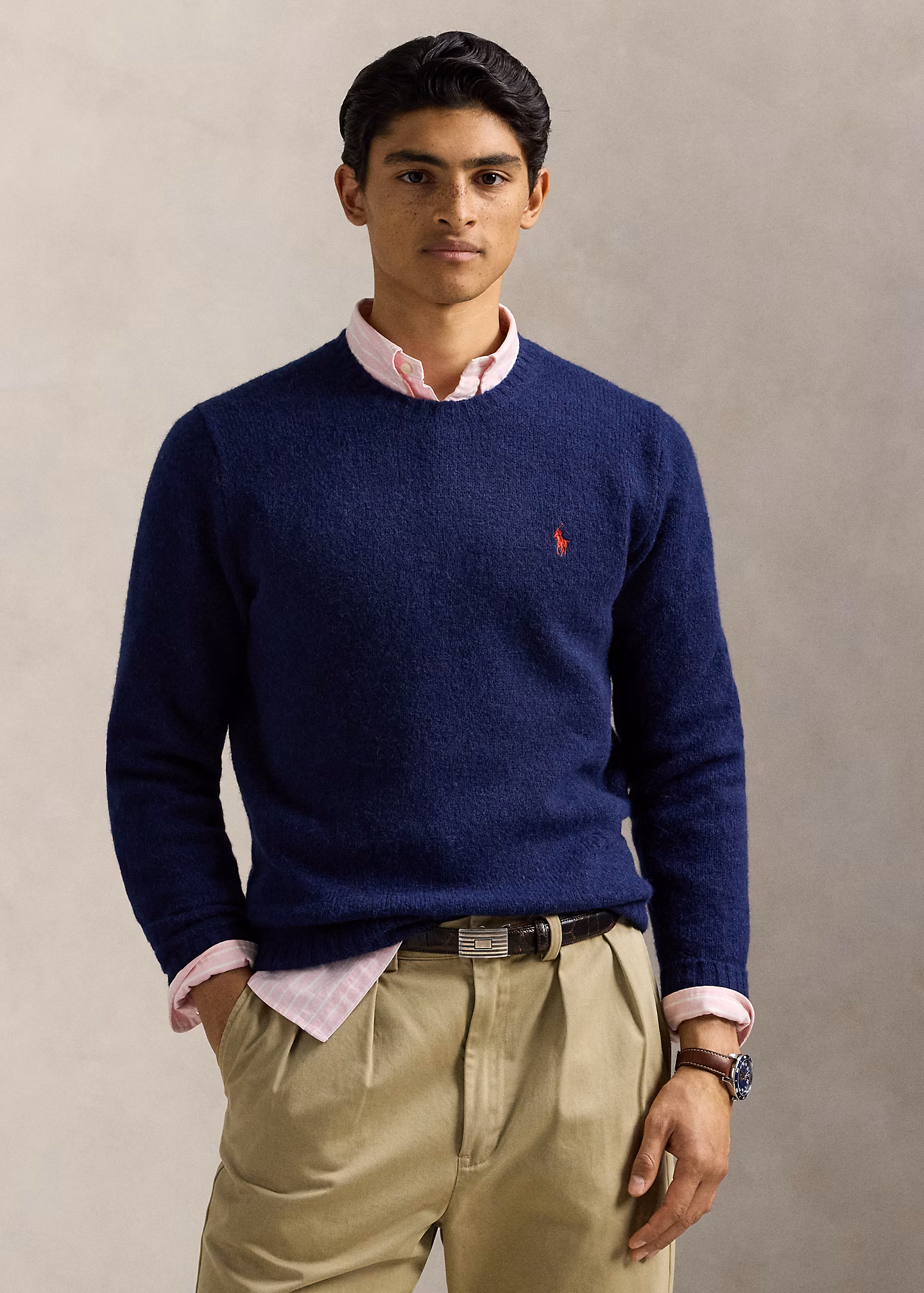 Strukturierter Rundhalspullover - RALPH LAUREN OUTLET