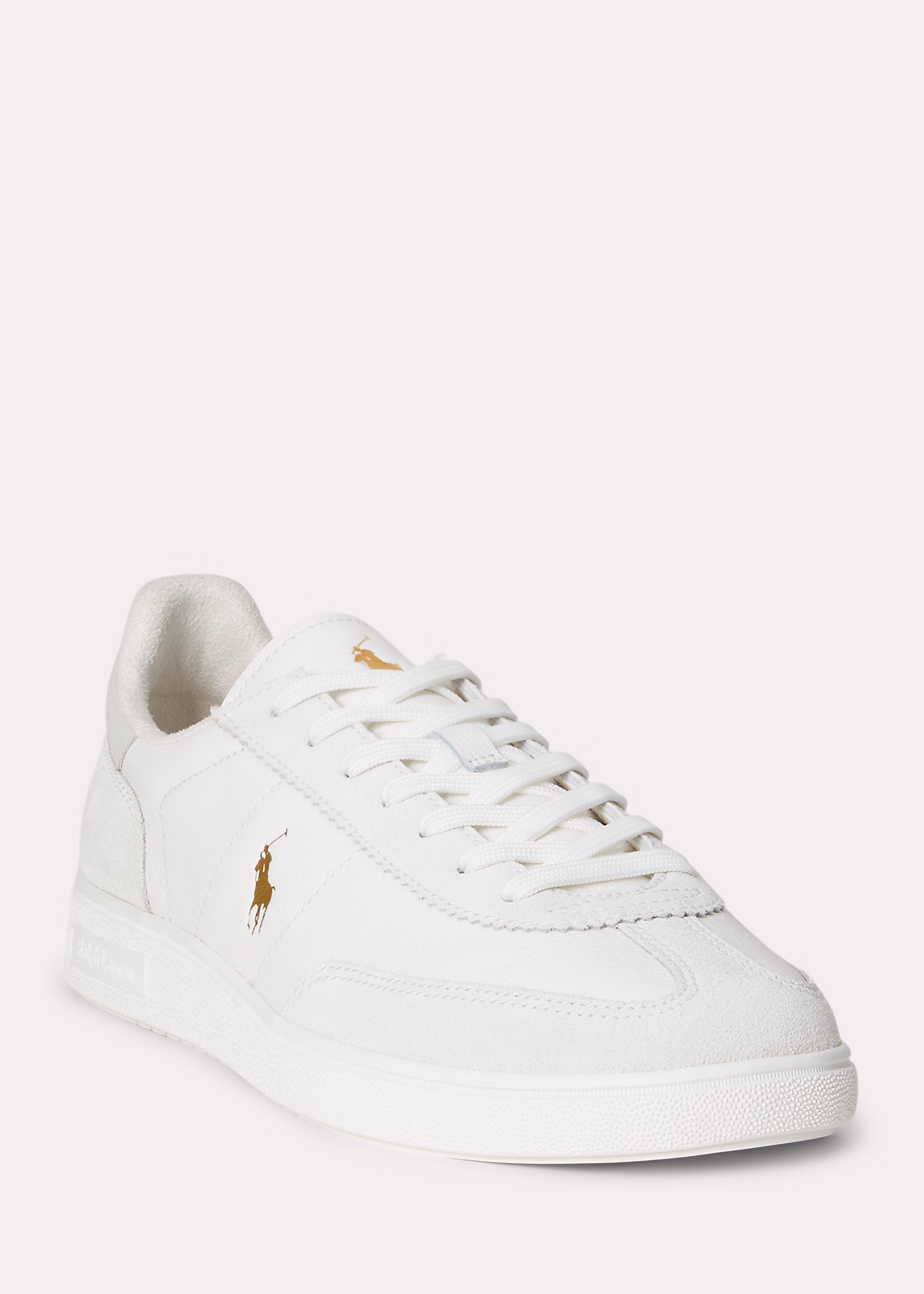 Sneaker Bedford aus Leder und Wildleder - RALPH LAUREN OUTLET