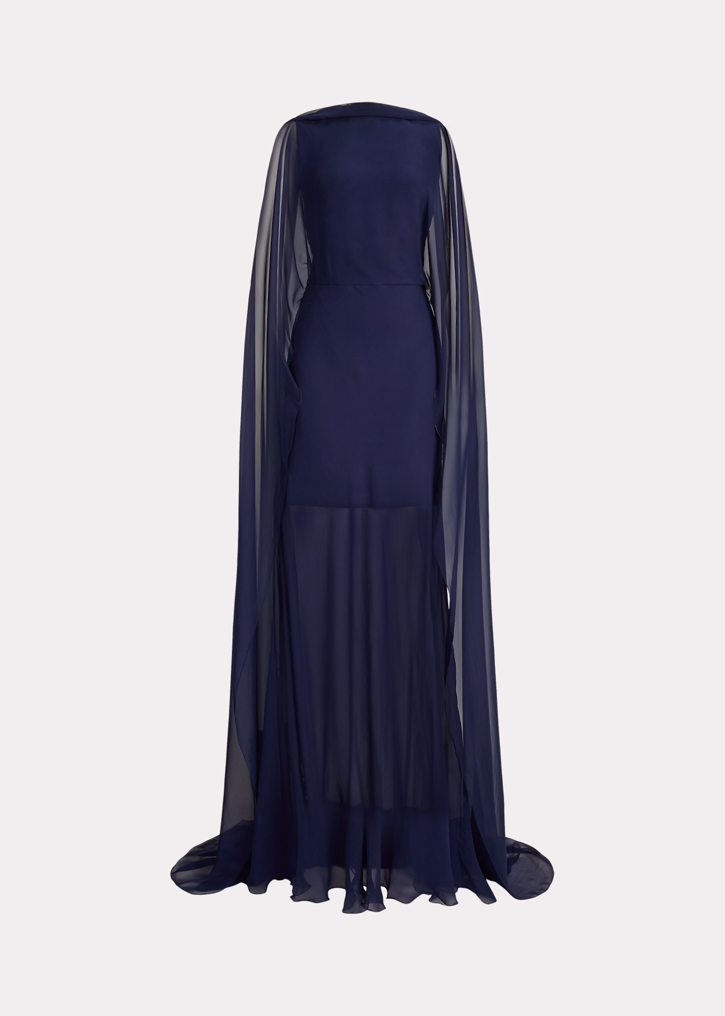 Abendkleid Dylon aus gewaschenem Chiffon - RALPH LAUREN OUTLET