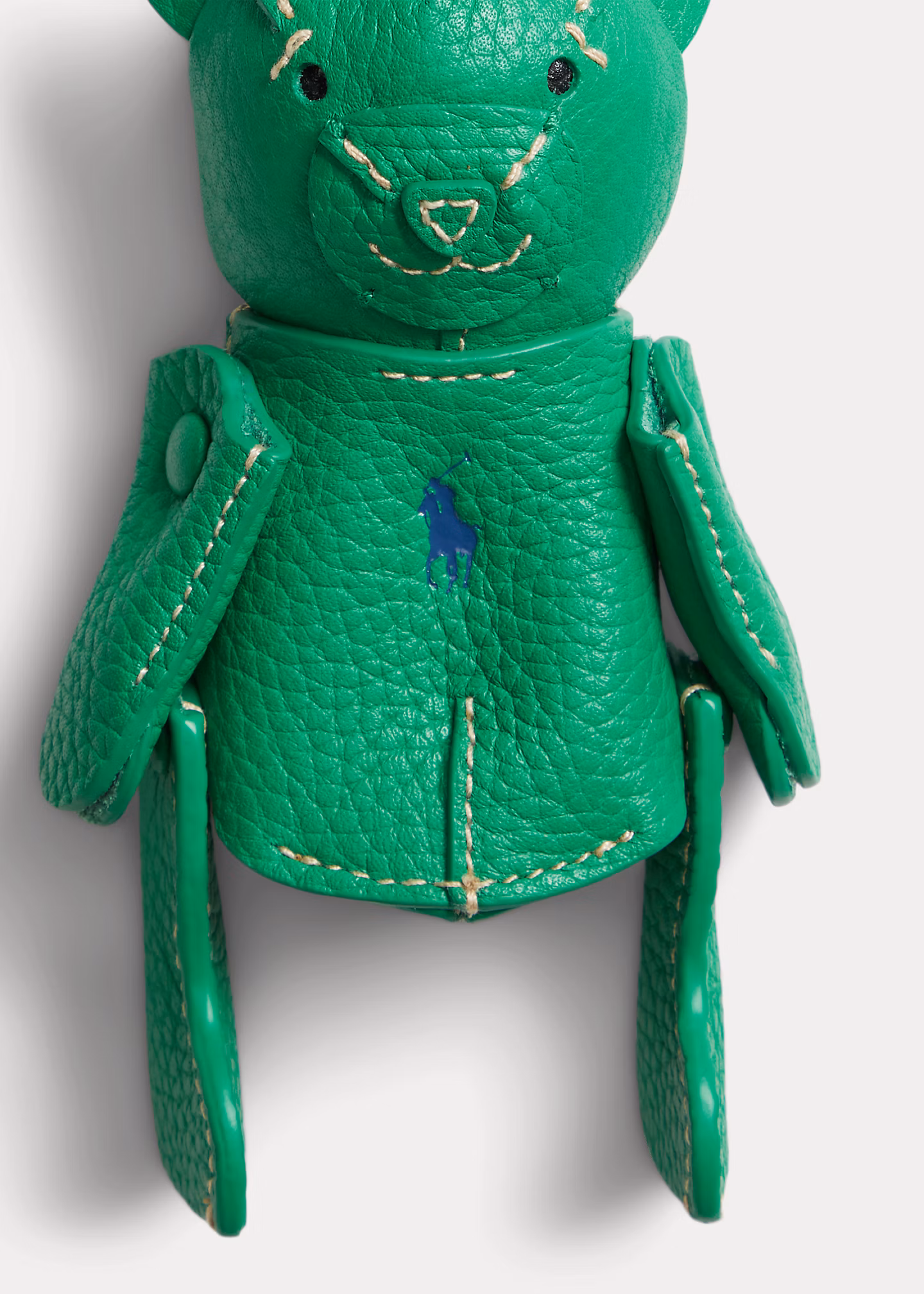 Taschenanhänger aus Leder mit Polo Bear - RALPH LAUREN OUTLET