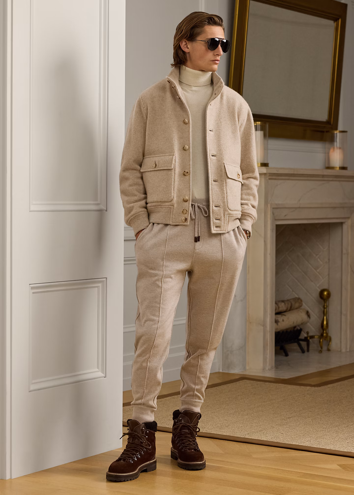 Jogginghose aus Kaschmirmischung - RALPH LAUREN OUTLET