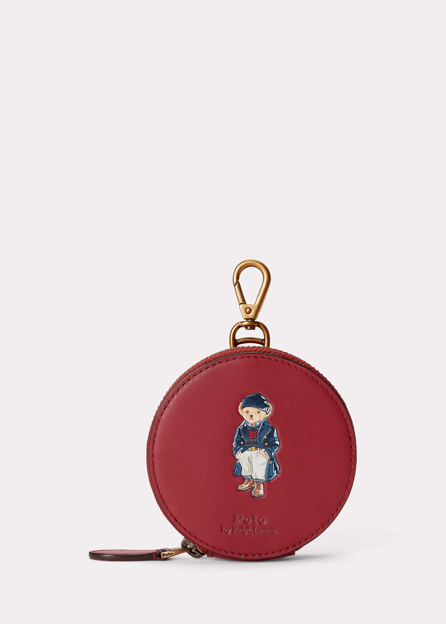 Leder-Geldbörse mit Polo Bear - RALPH LAUREN OUTLET
