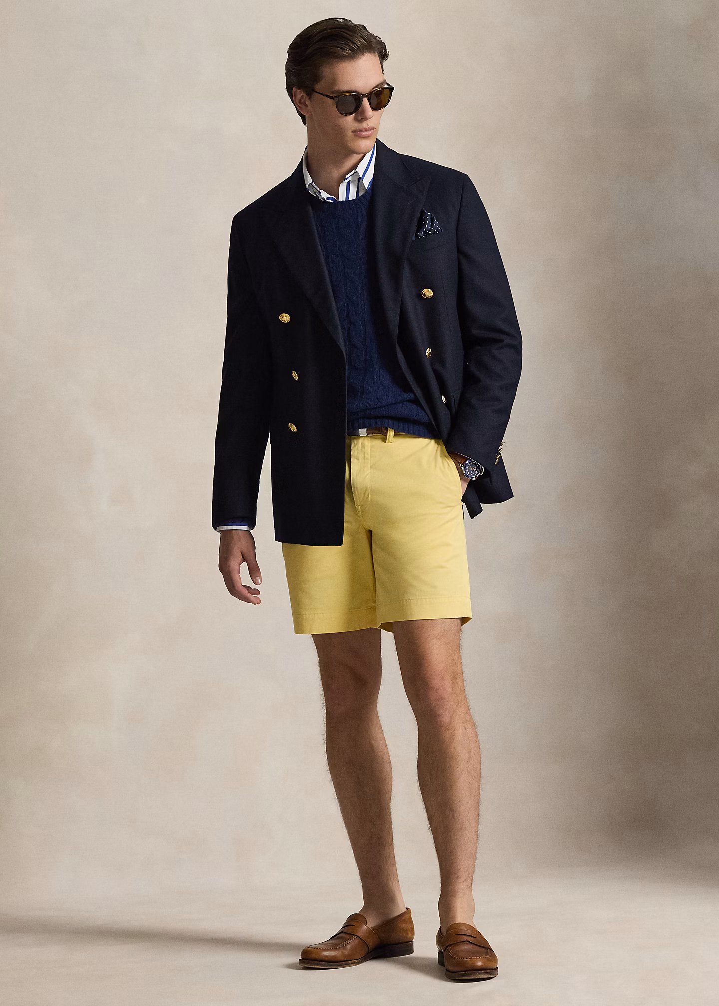 Straight-Fit Stretch-Chinoshorts - RALPH LAUREN OUTLET