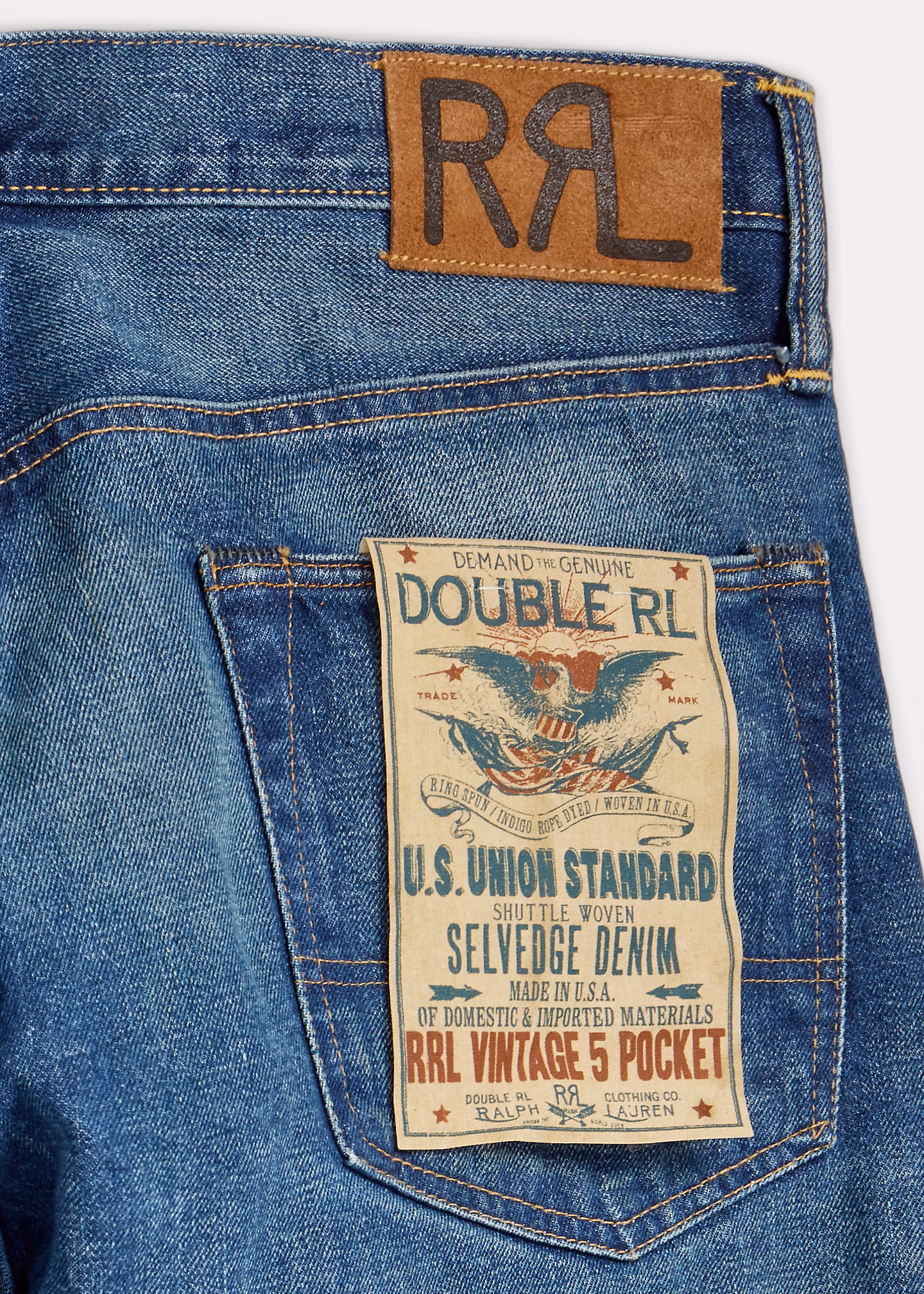 5-Pocket-Jeans mit Grandfalls-Waschung - RALPH LAUREN OUTLET