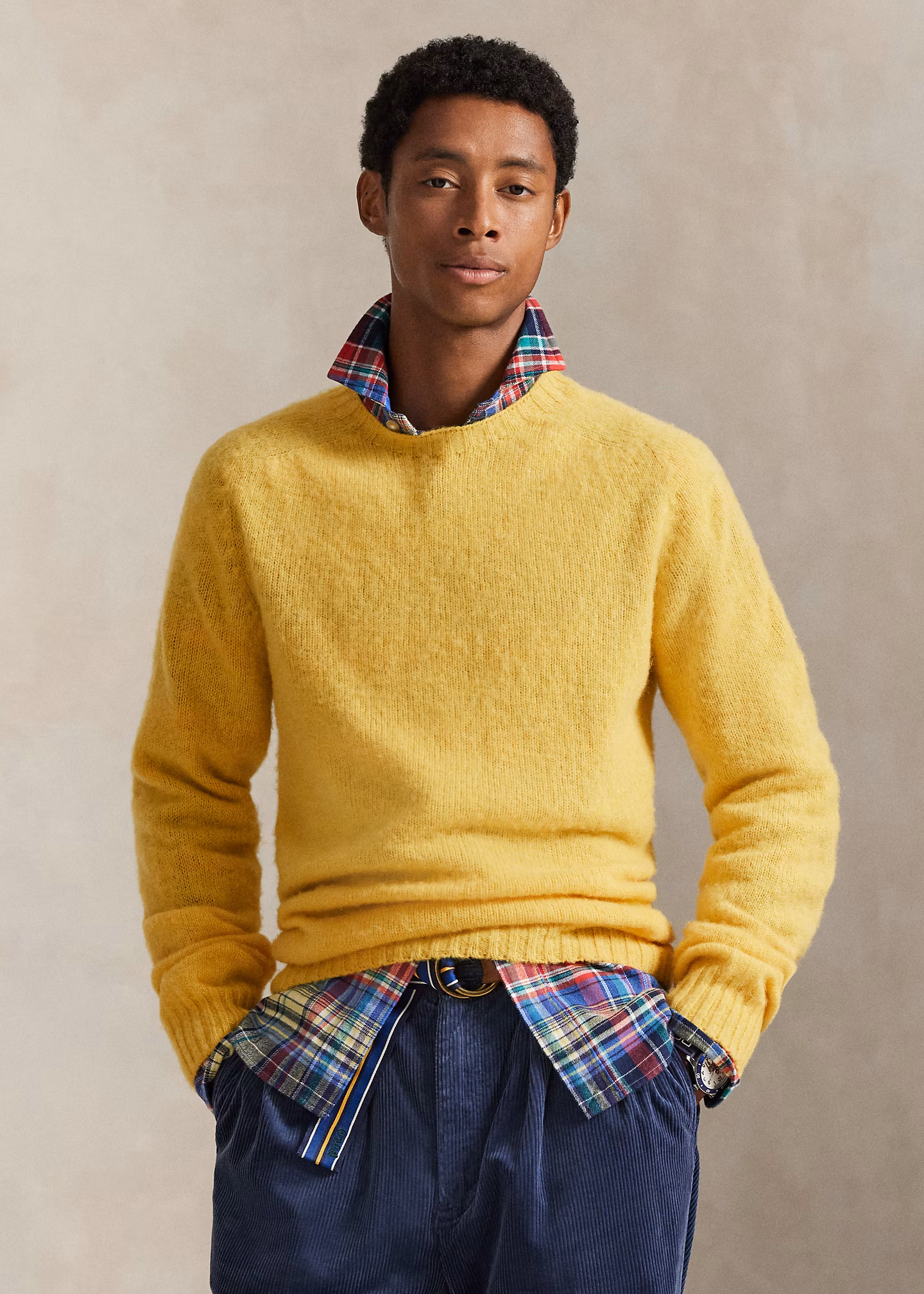 Wollpullover mit Rundhalsausschnitt - RALPH LAUREN OUTLET