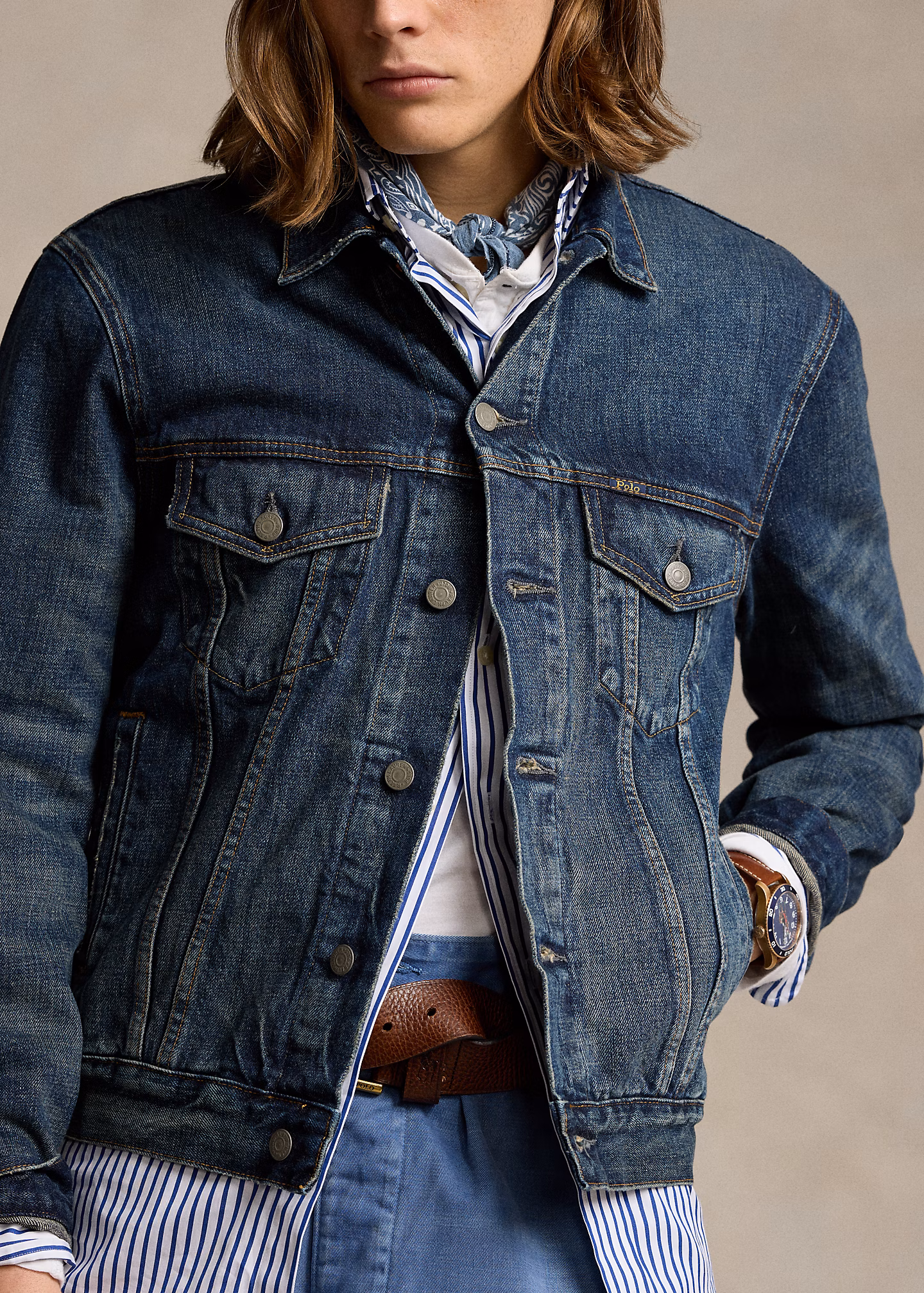 Denim-Truckerjacke - RALPH LAUREN OUTLET