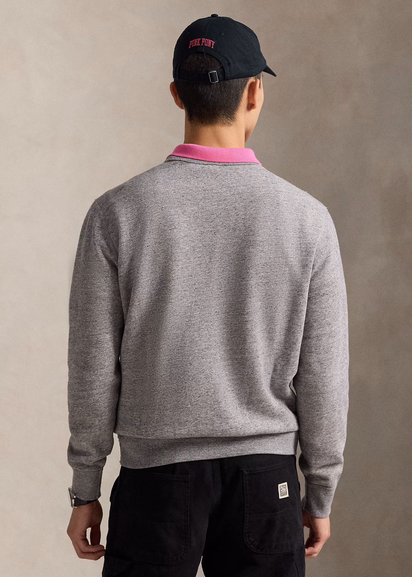 Classic-Fit Fleece-Sweatshirt Pink Pony - RALPH LAUREN OUTLET