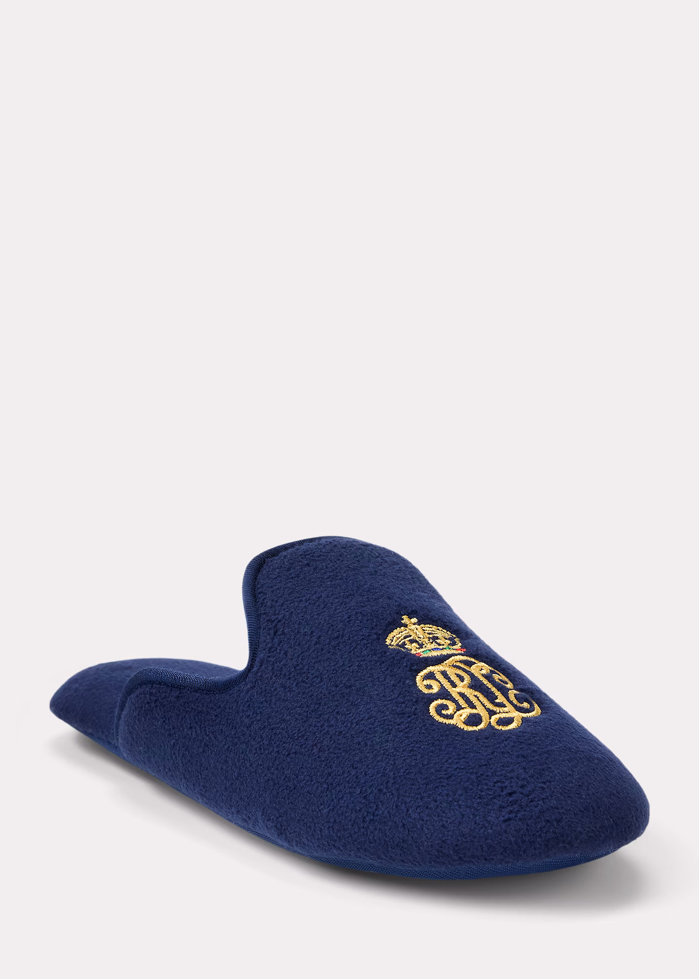 Slipper aus Mikrofleece mit Monogramm - RALPH LAUREN OUTLET