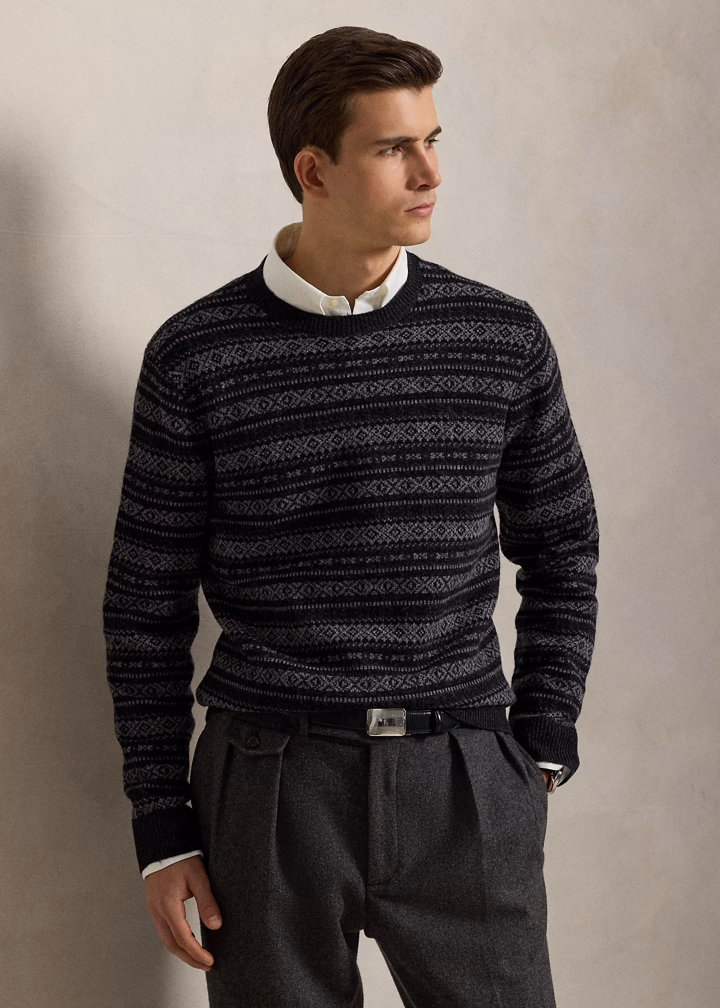 Wollpullover mit Fair-Isle-Muster - RALPH LAUREN OUTLET