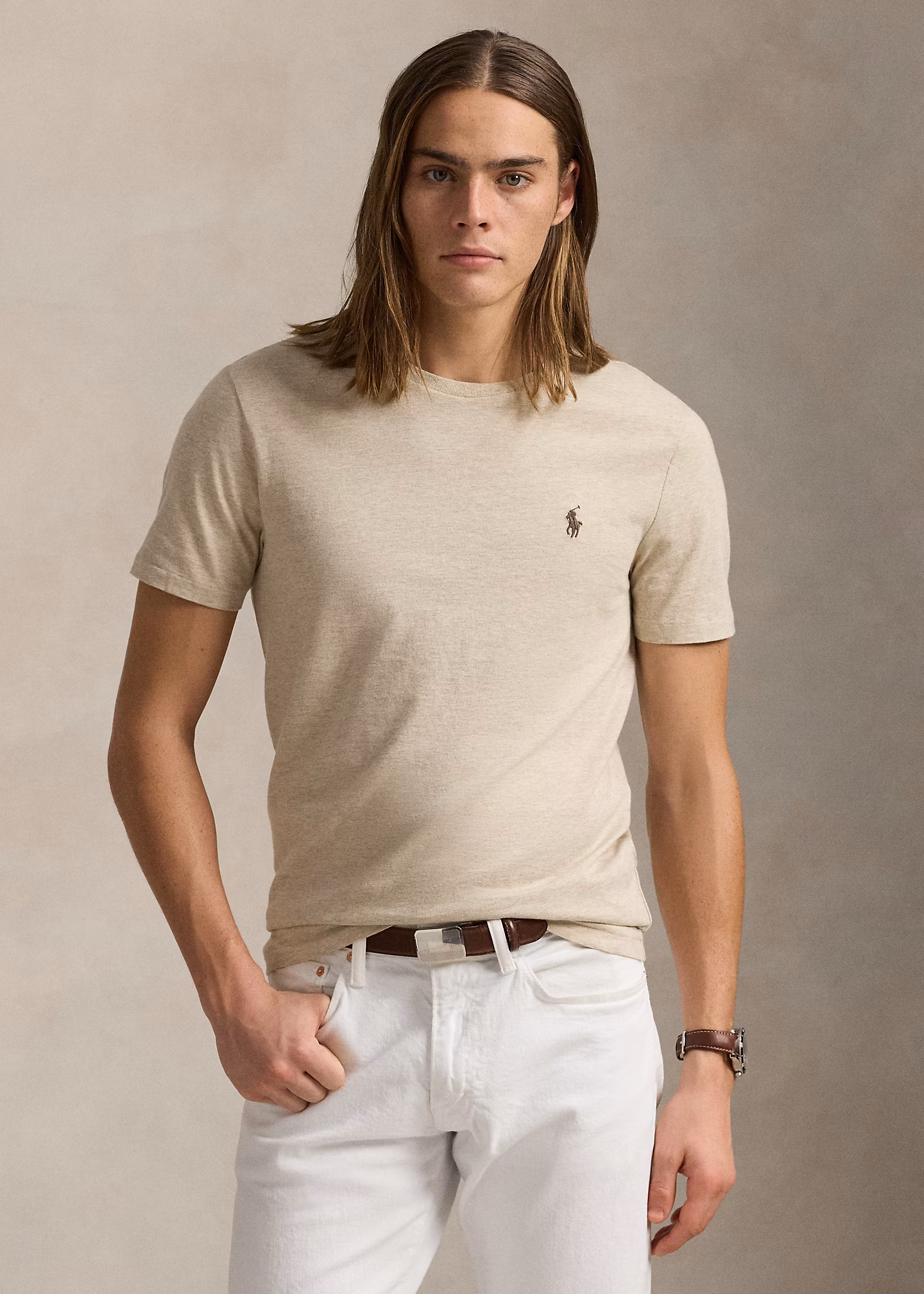 Custom-Slim-Fit Jersey-T-Shirt - RALPH LAUREN OUTLET