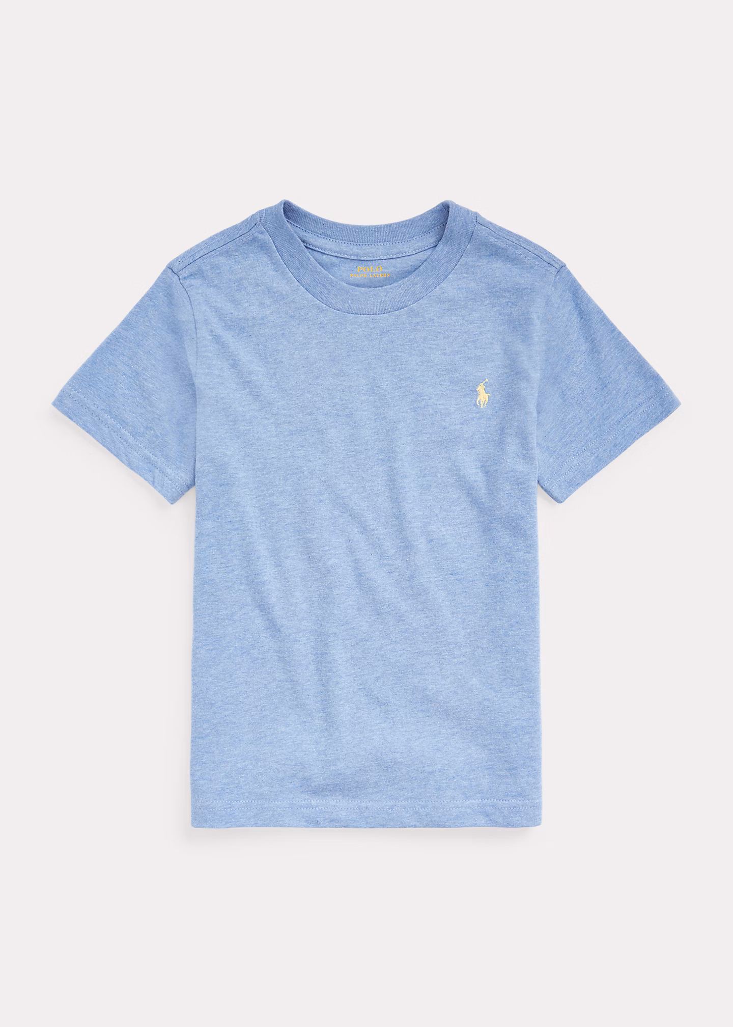 Rundhals-T-Shirt aus Baumwolljersey - RALPH LAUREN OUTLET