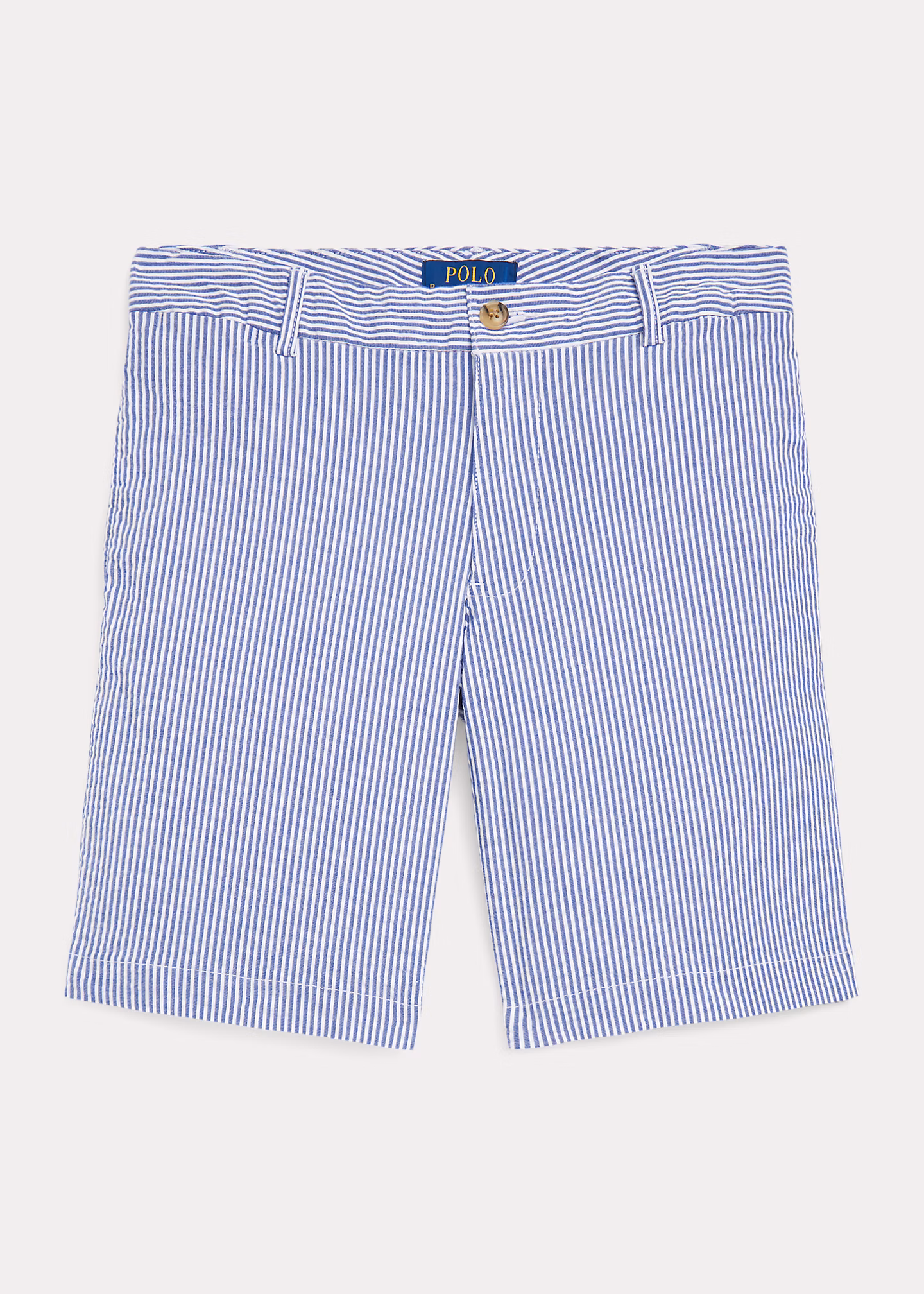Stretch-Shorts aus Baumwoll-Seersucker - RALPH LAUREN OUTLET