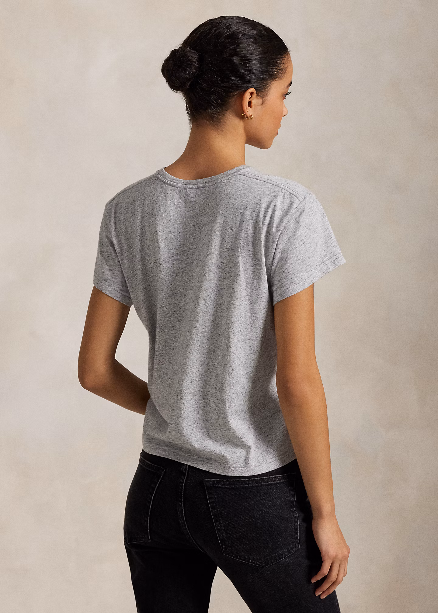 Classic-Shrunken-Fit T-Shirt aus Jersey - RALPH LAUREN OUTLET