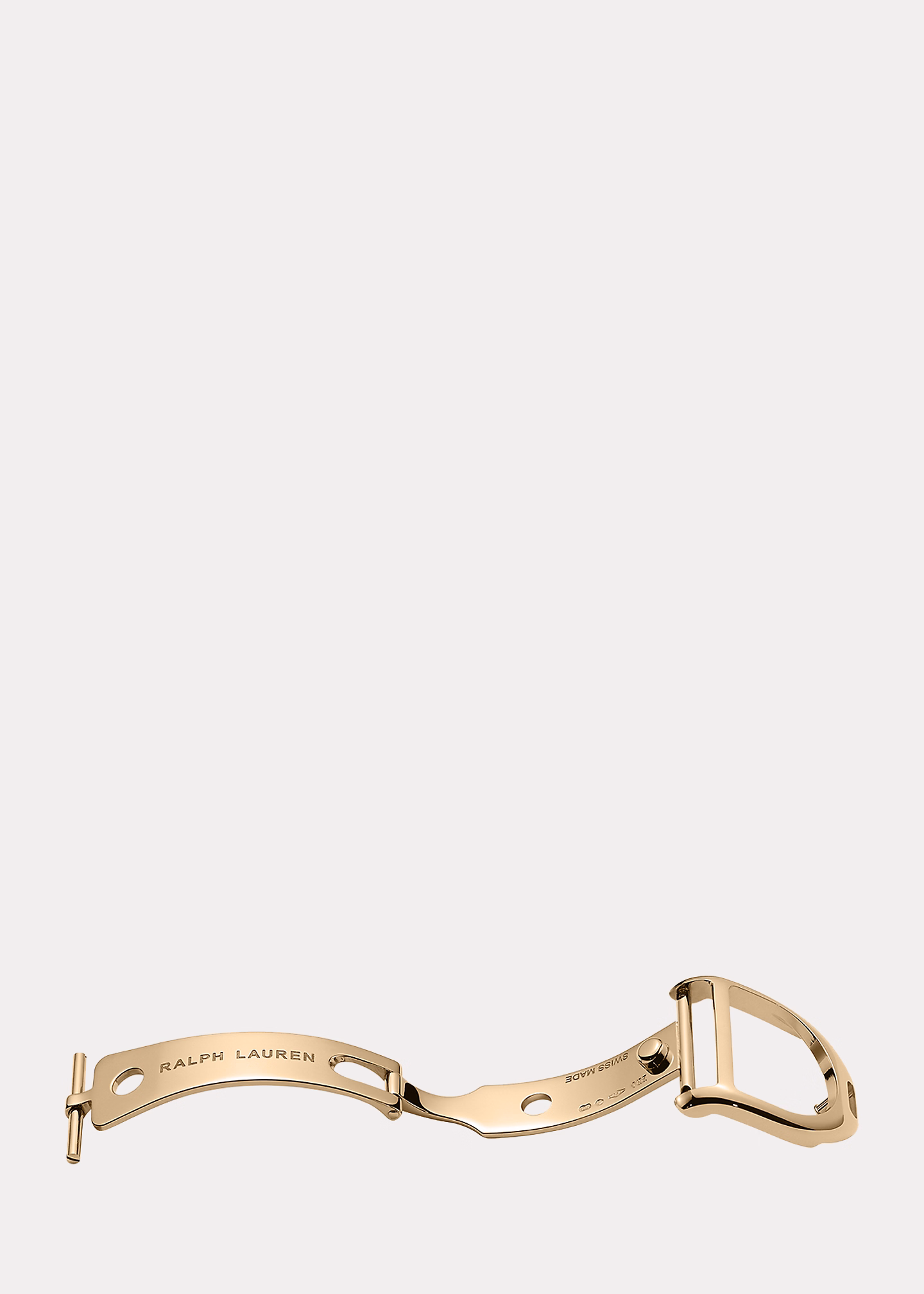 Faltschließe 13 mm aus Roségold - RALPH LAUREN OUTLET