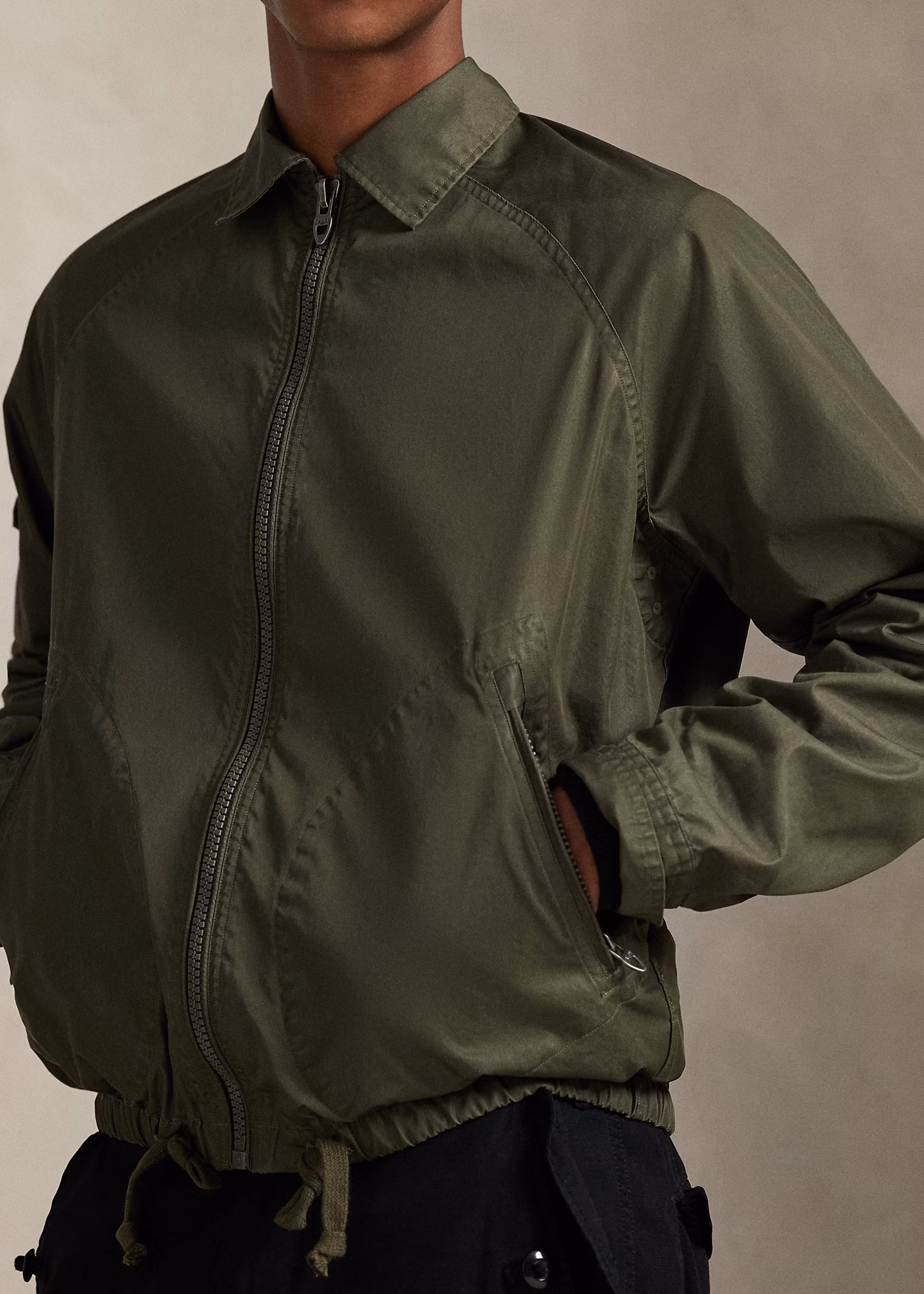 Coachjacke aus Baumwollmischung - RALPH LAUREN OUTLET