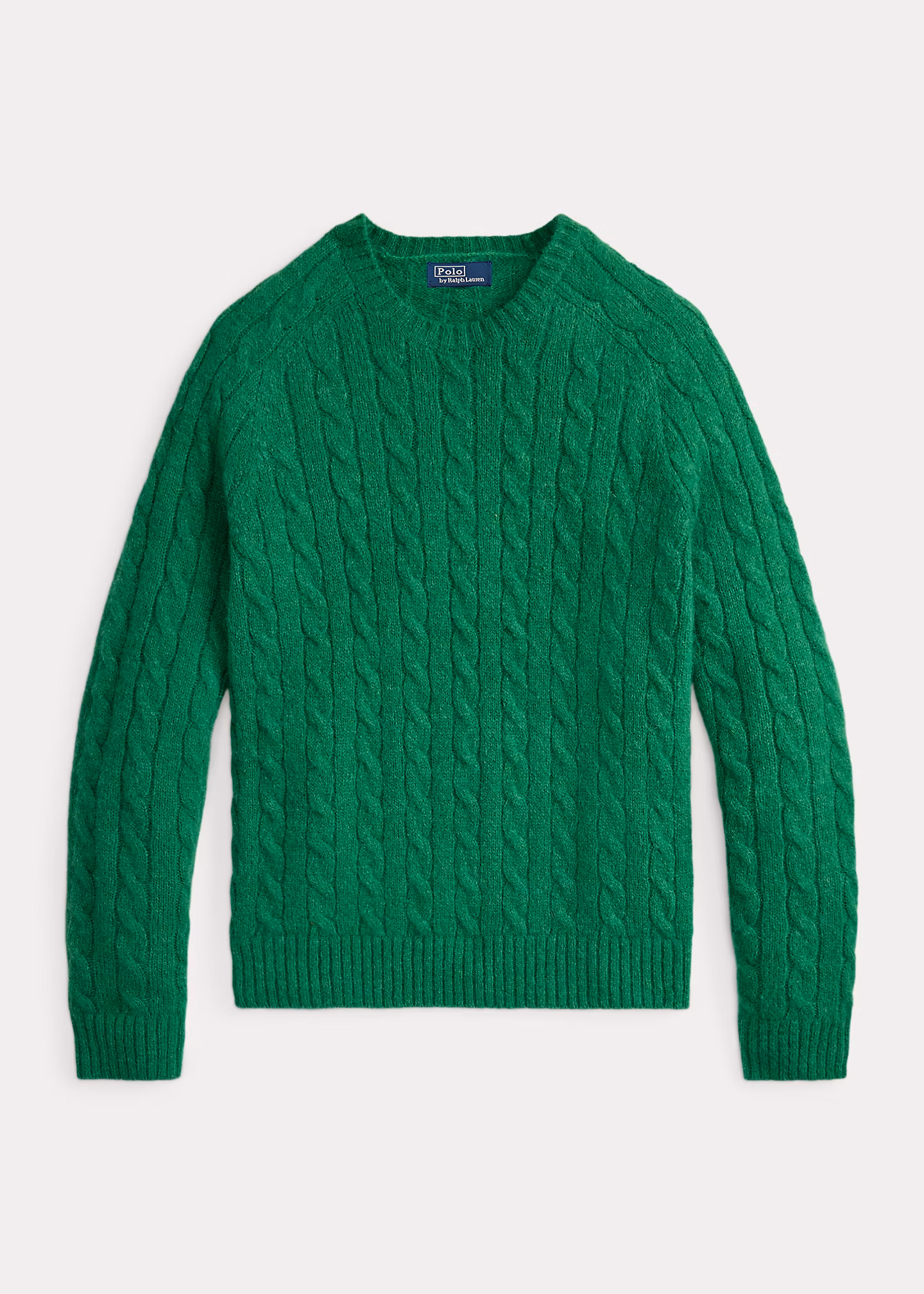 Pullover mit Zopfmuster und Aufnähern - RALPH LAUREN OUTLET