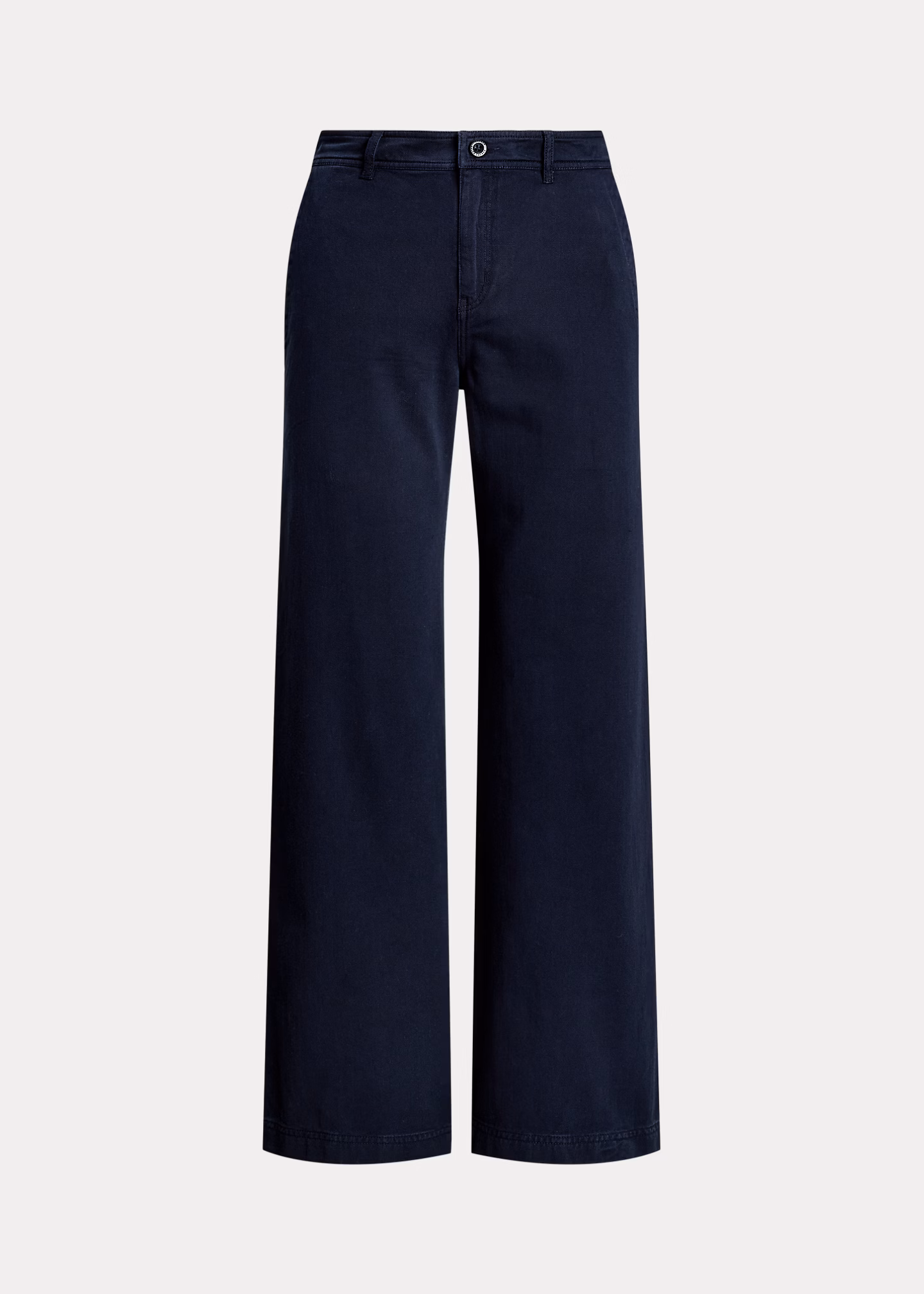 Baumwolltwillhose mit weitem Bein - RALPH LAUREN OUTLET