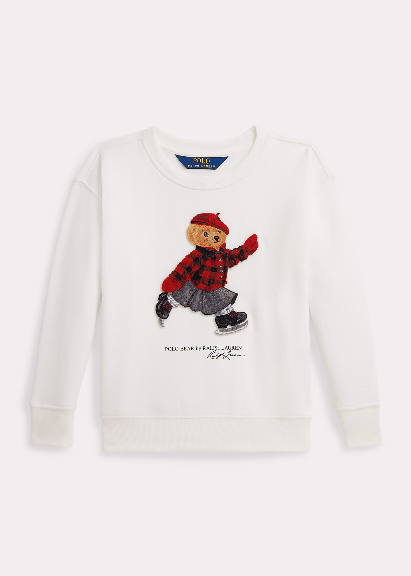 Kastenförmiges Sweatshirt mit Polo Bear - RALPH LAUREN OUTLET