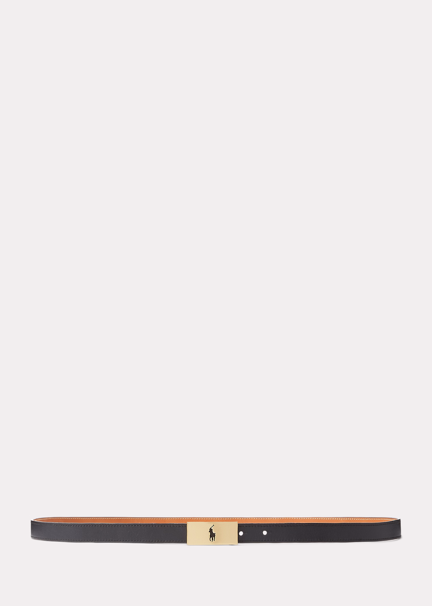 Wendbarer Vachetteledergürtel Polo ID - RALPH LAUREN OUTLET