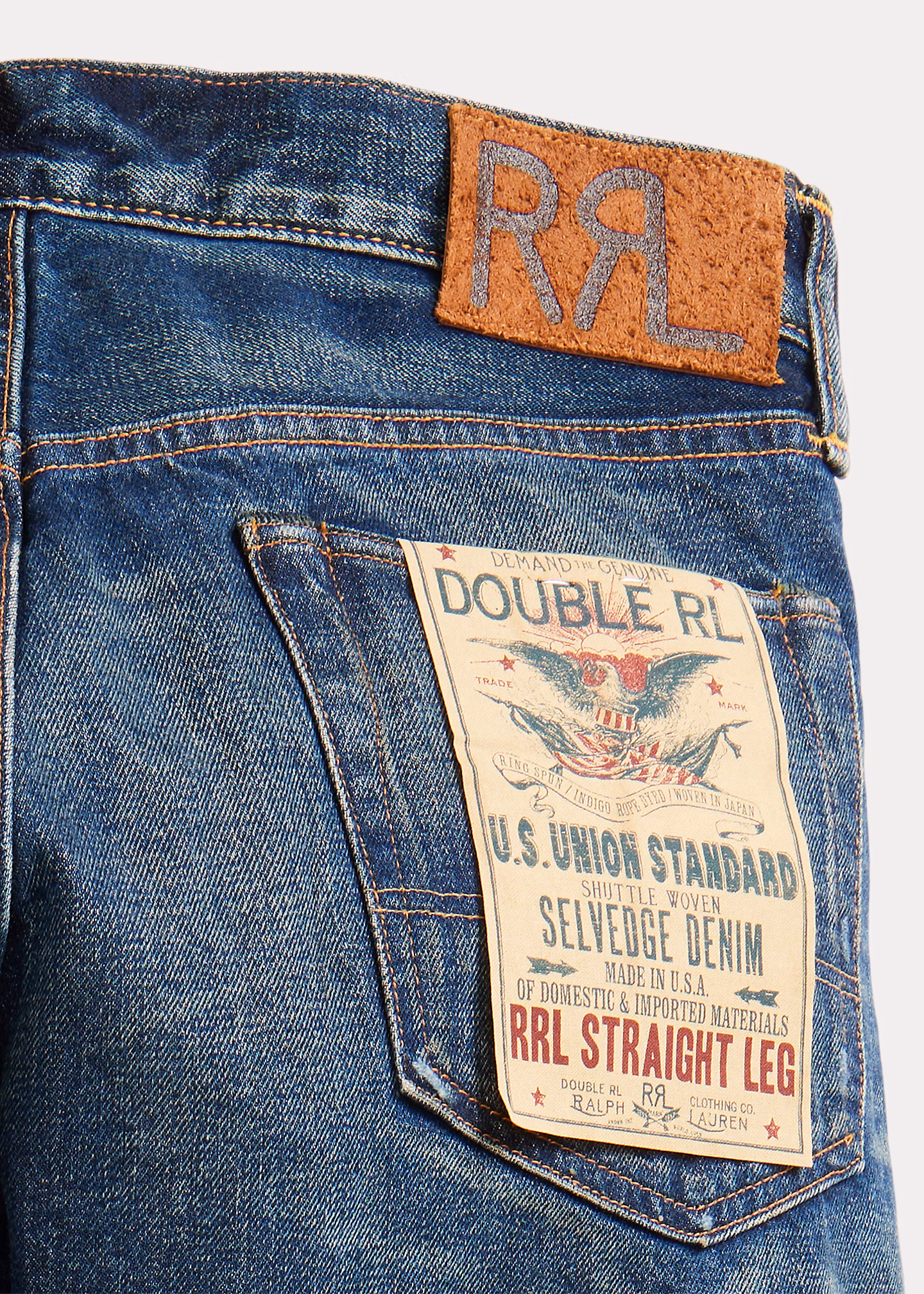 Straight-Fit Jeans mit Hawley-Waschung - RALPH LAUREN OUTLET