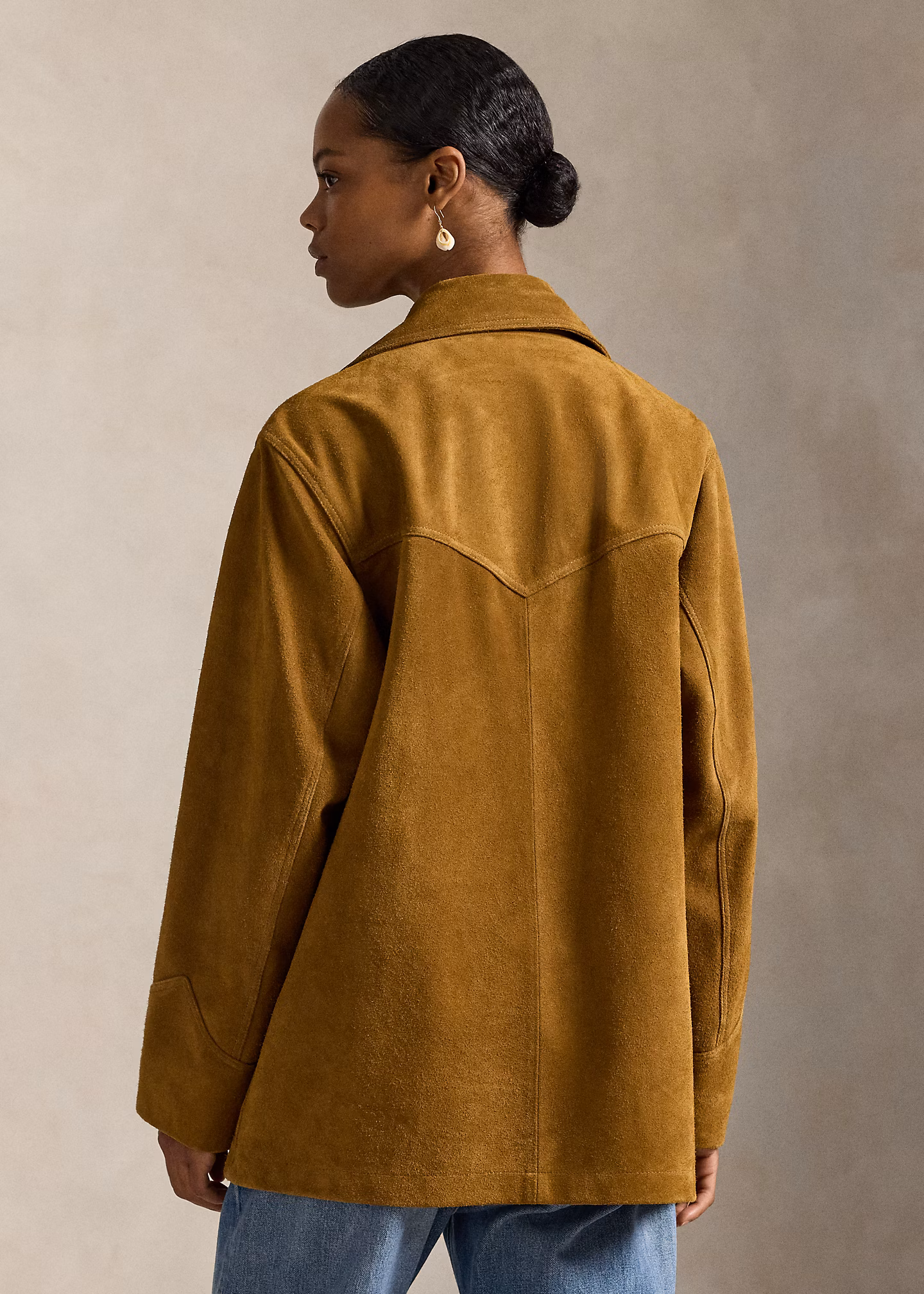 Westernjacke aus Wildleder - RALPH LAUREN OUTLET