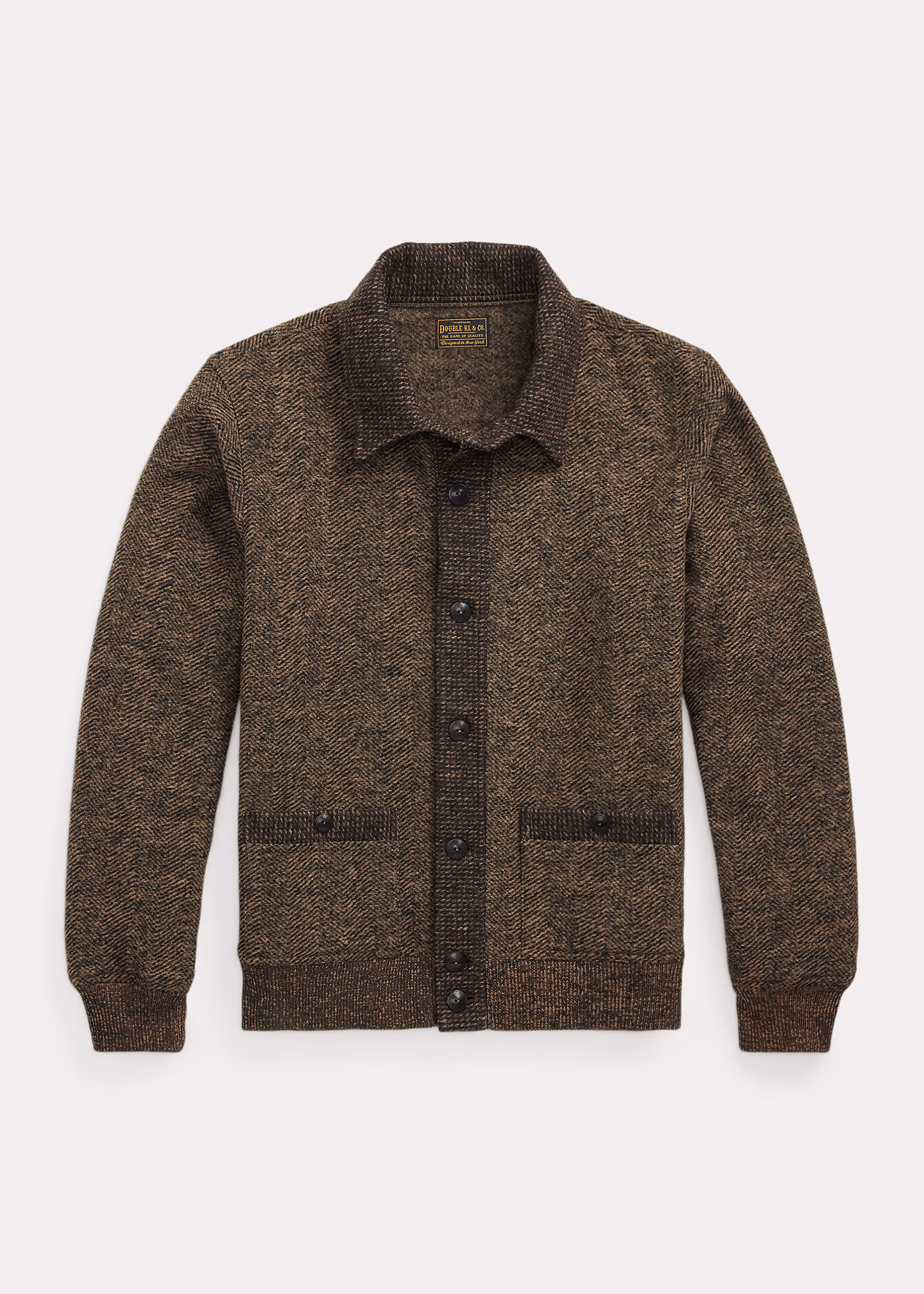 Doppellagige Tweed-Strickjacke - RALPH LAUREN OUTLET