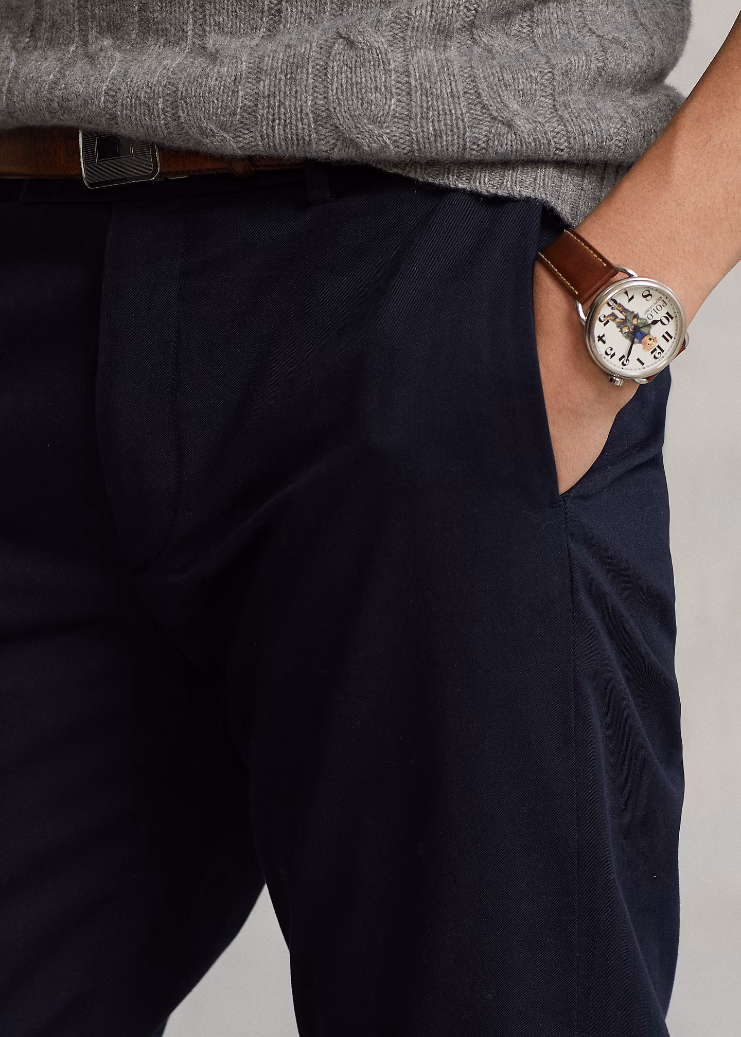 Straight-Fit Stretch-Chinohose - RALPH LAUREN OUTLET
