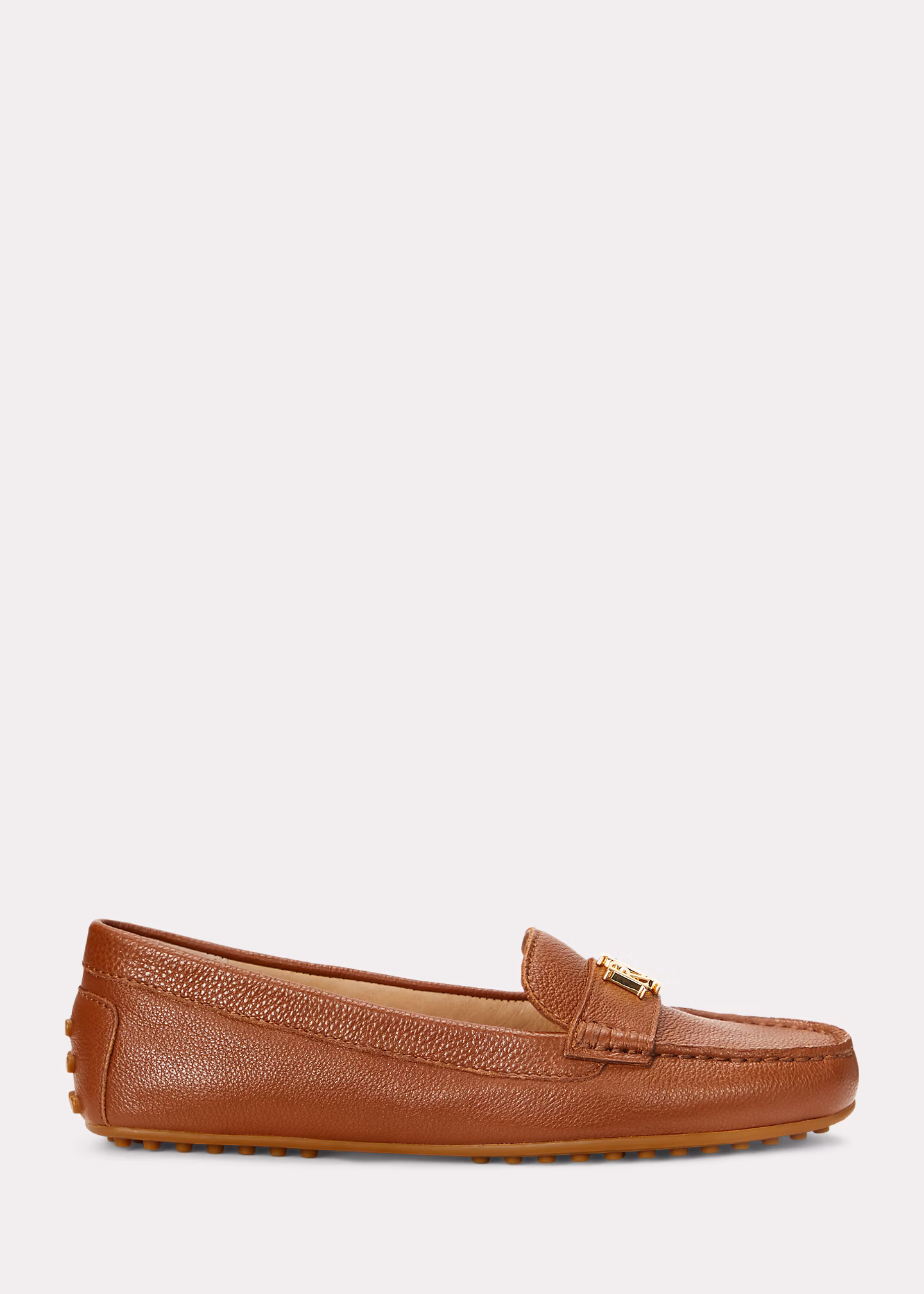 Loafer Barnsbury aus Narbenleder - RALPH LAUREN OUTLET