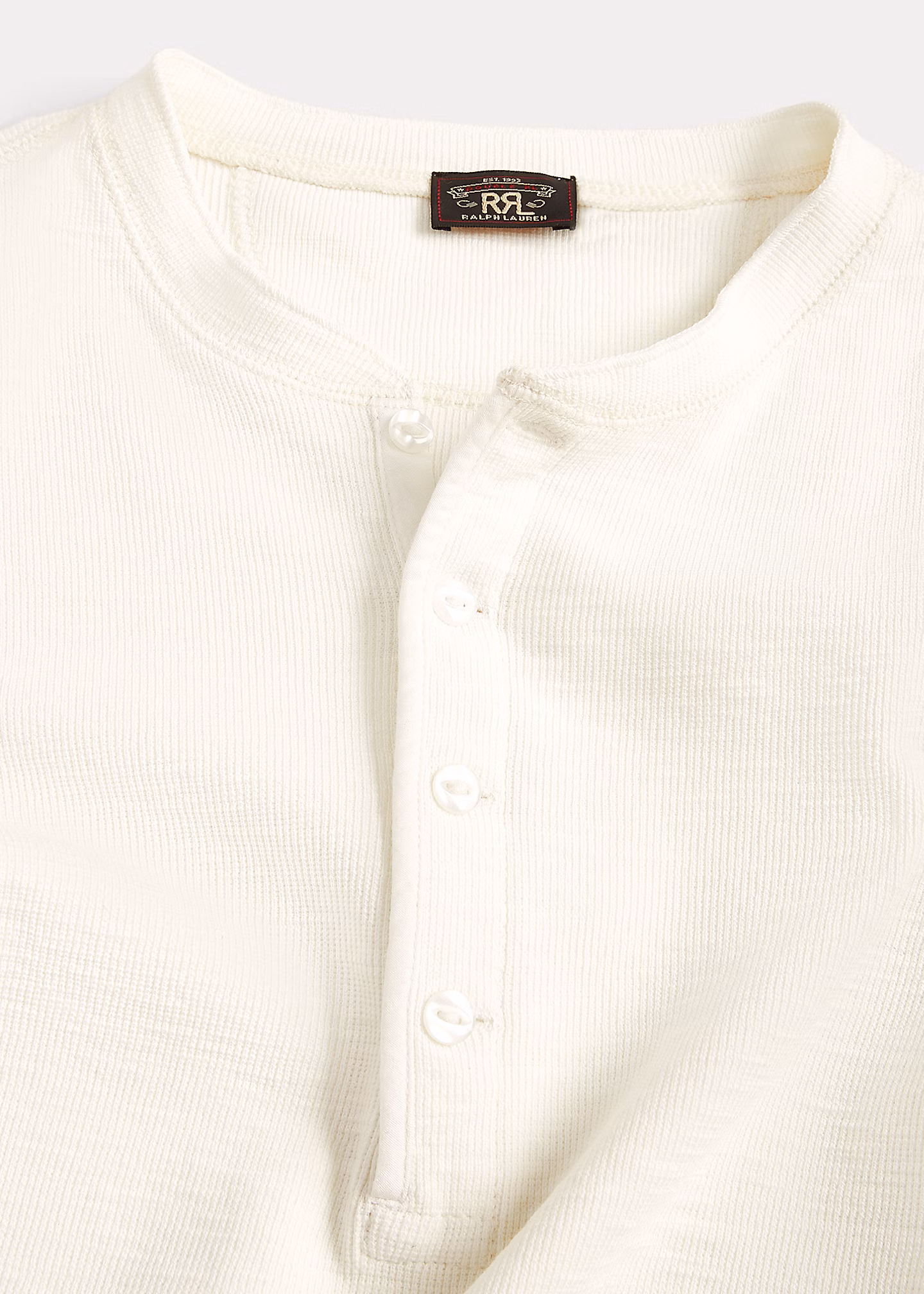 Waffelpiqué-Henley - RALPH LAUREN OUTLET