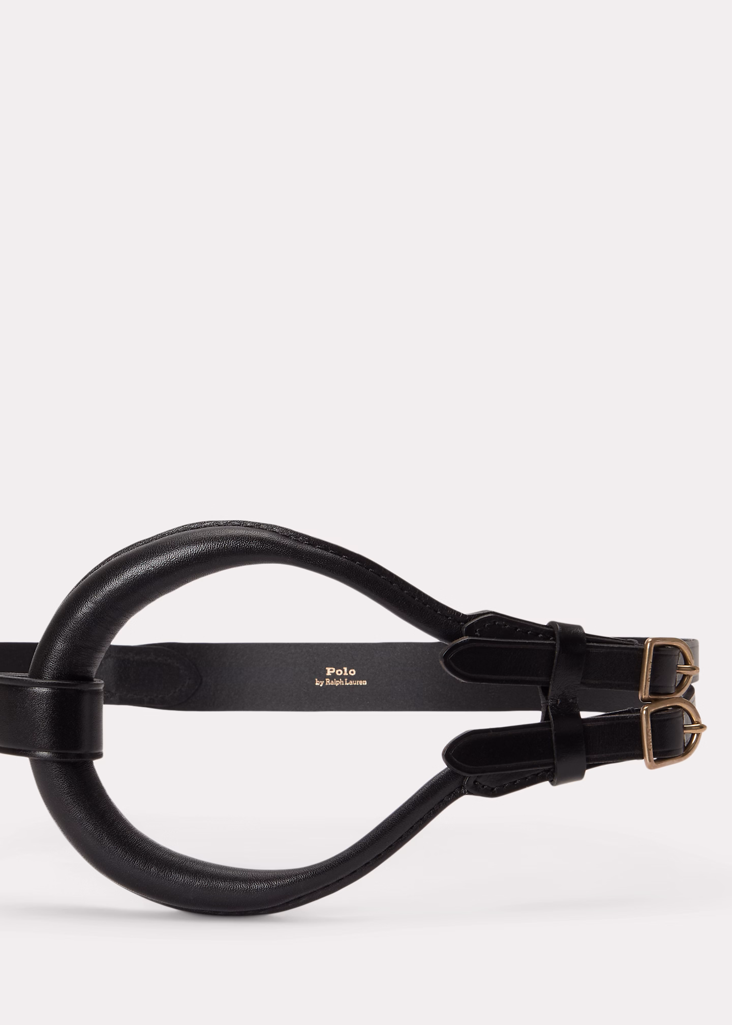 Ledergürtel mit Schnallen im Reiterstil - RALPH LAUREN OUTLET