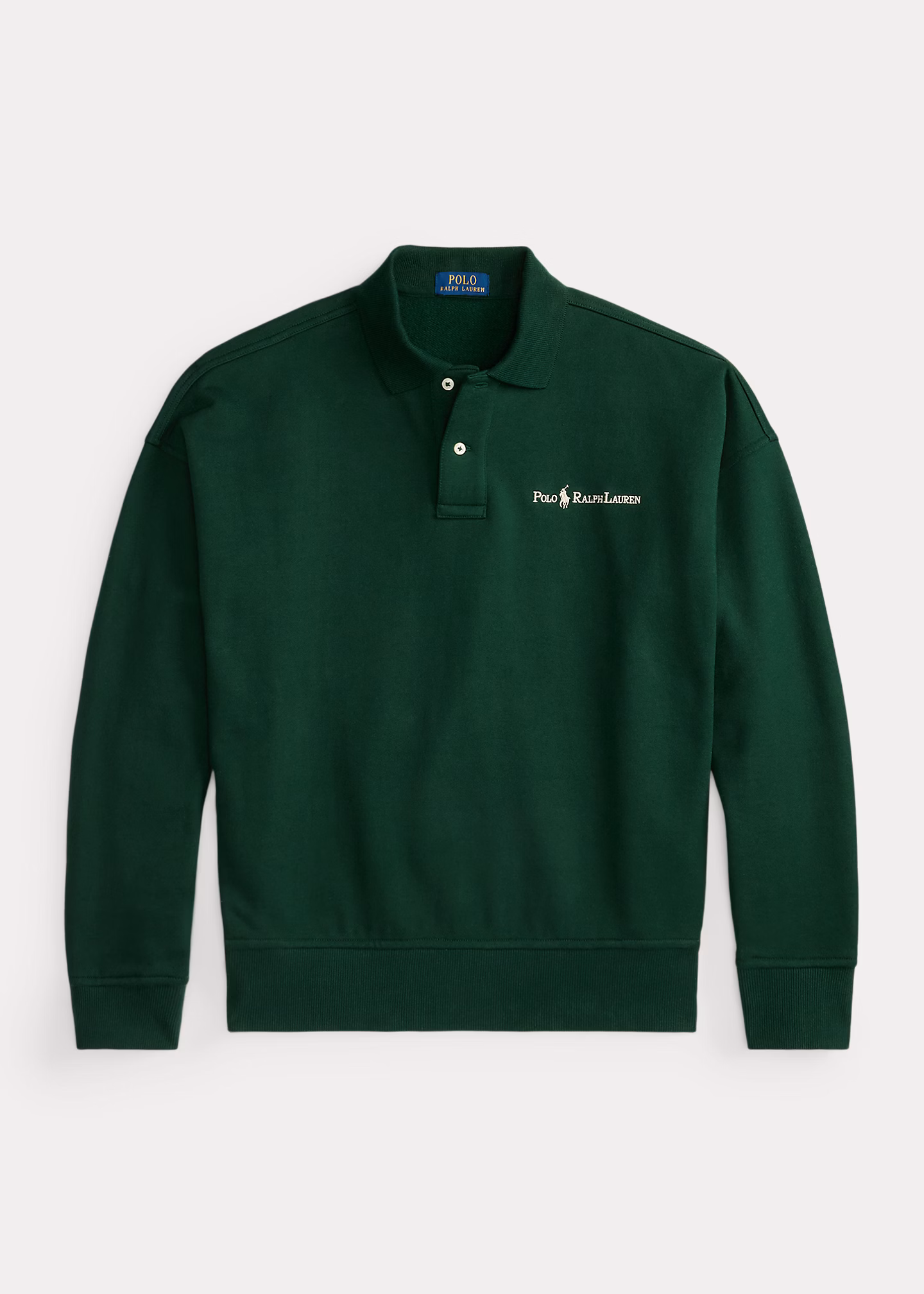 Relaxed-Fit Logo-Sweatshirt mit Kragen - RALPH LAUREN OUTLET