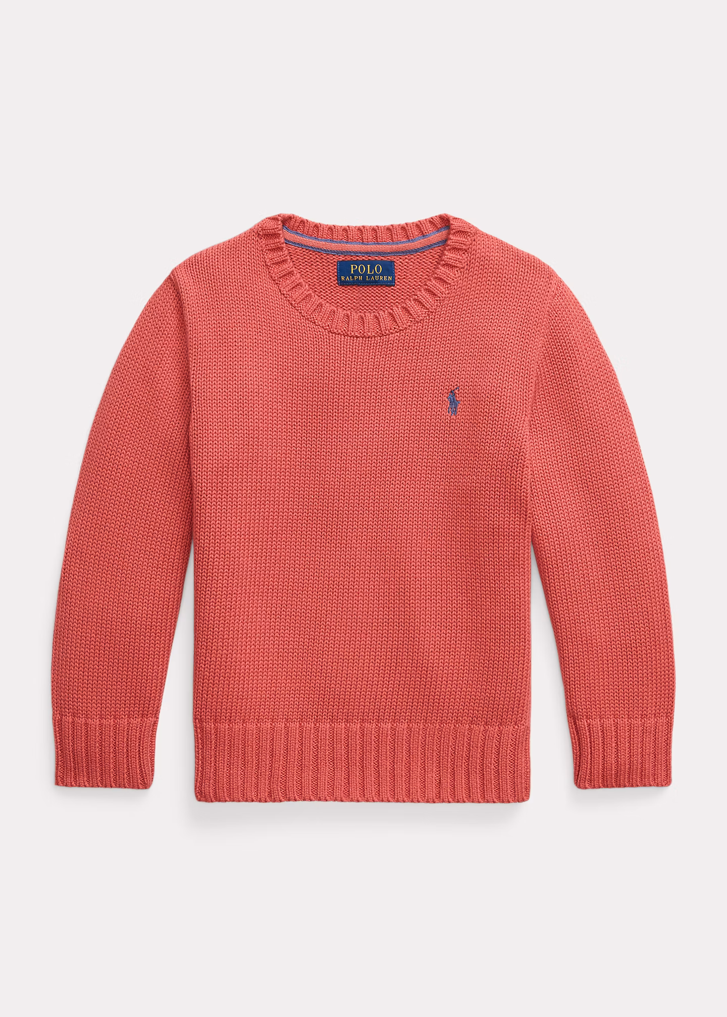 Rundhalspullover aus Baumwolle - RALPH LAUREN OUTLET